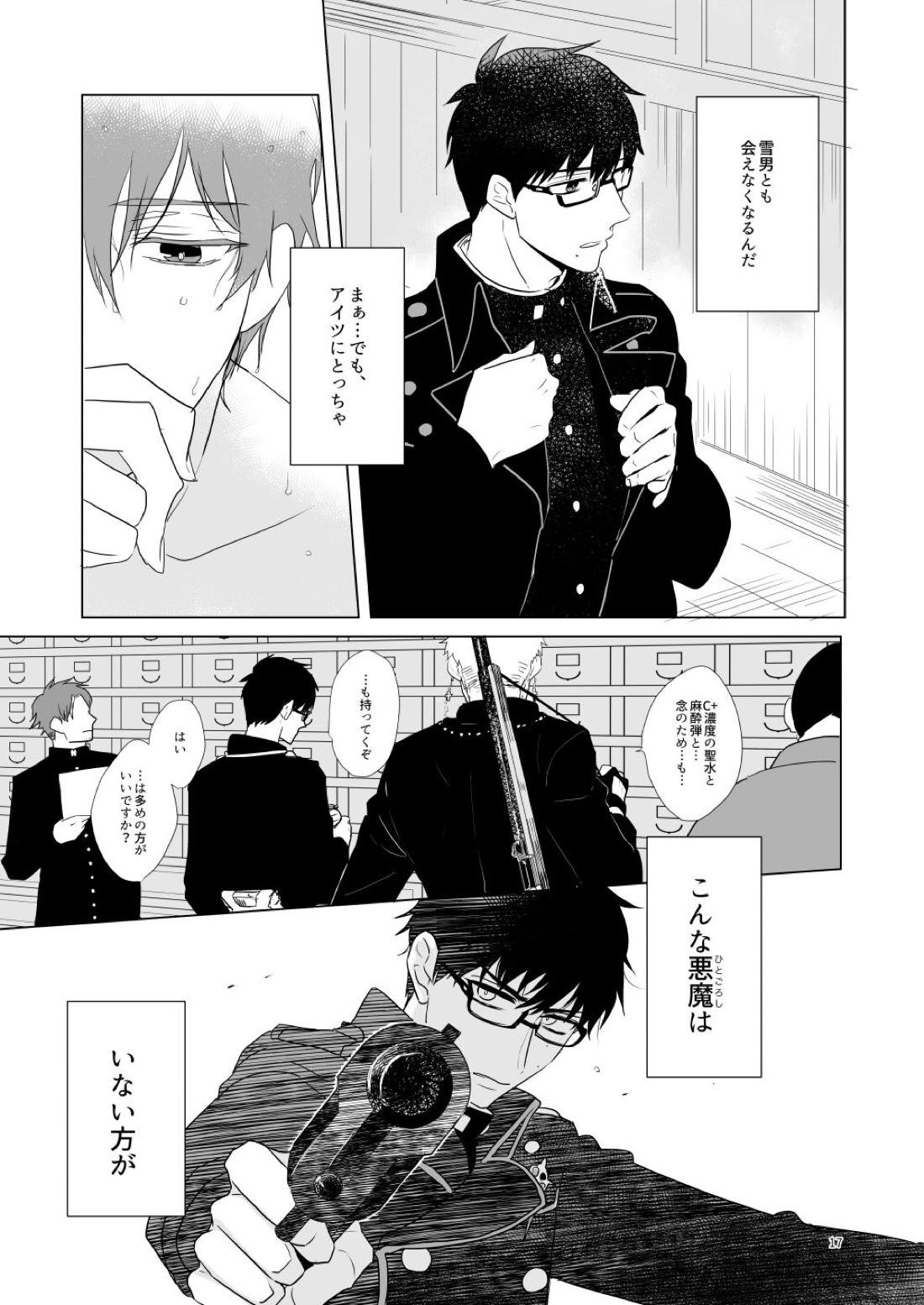 はじまりのキス【青の祓魔師/雪燐】 page 14