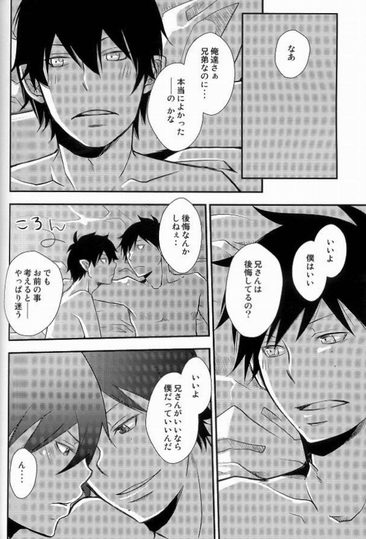 僕らの頭上に福音は鳴らず【青の祓魔師/雪燐】 page 23
