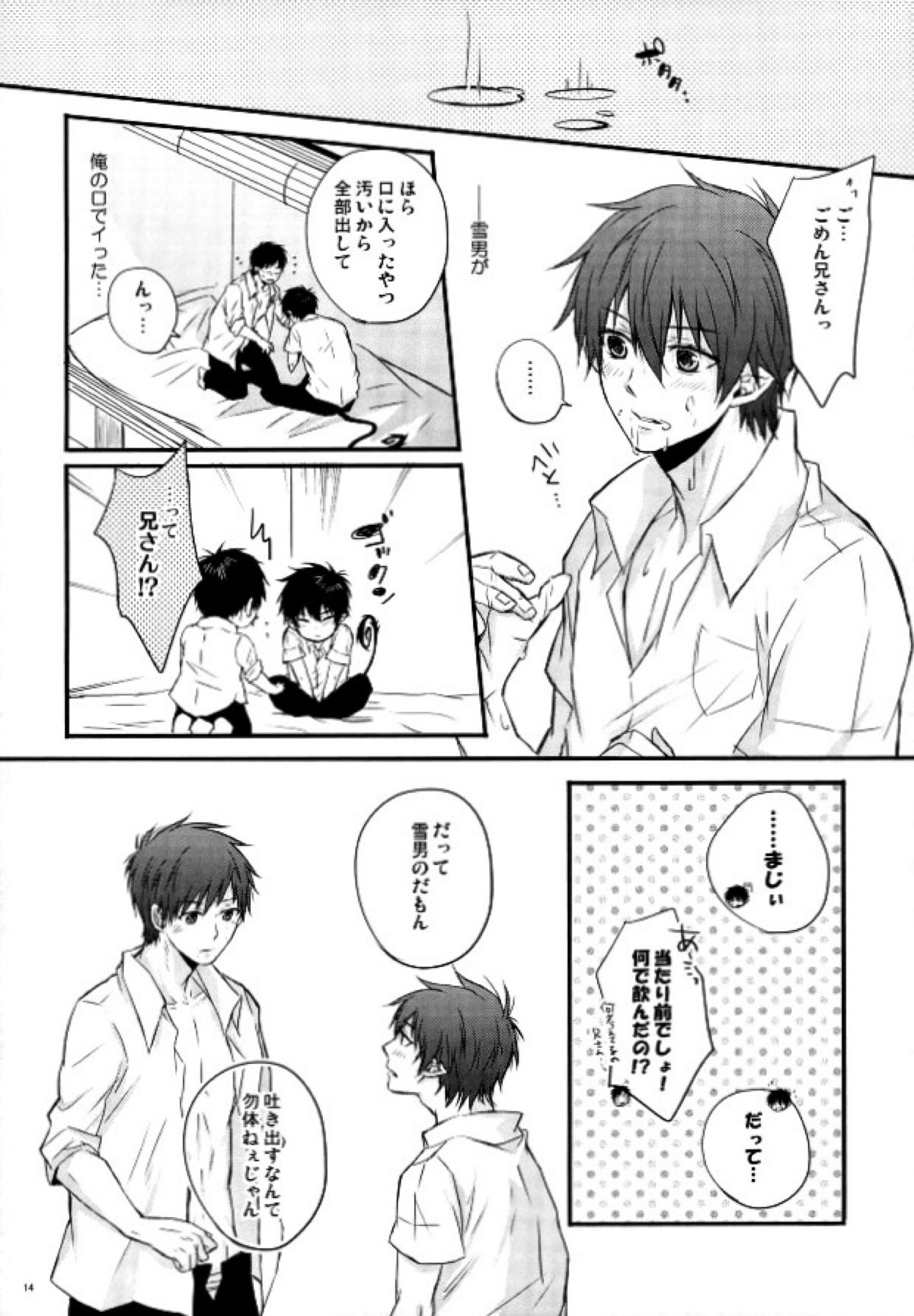奥村兄弟の恋愛事情【青の祓魔師/雪燐】 page 11