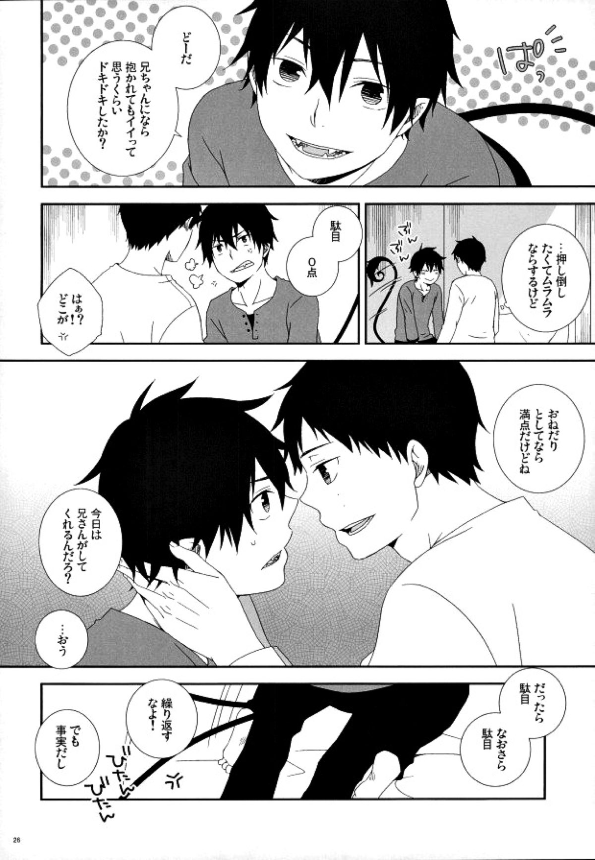 奥村兄弟の恋愛事情【青の祓魔師/雪燐】 page 23