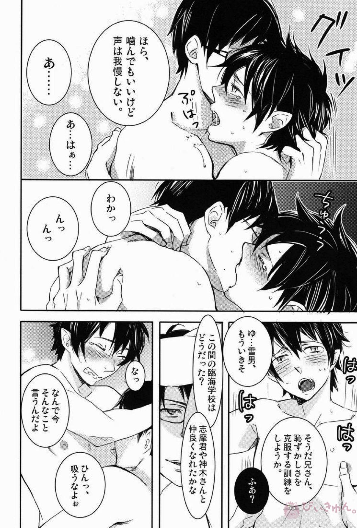 どうしたって弟は兄には敵わない【青の祓魔師/雪燐】 page 17