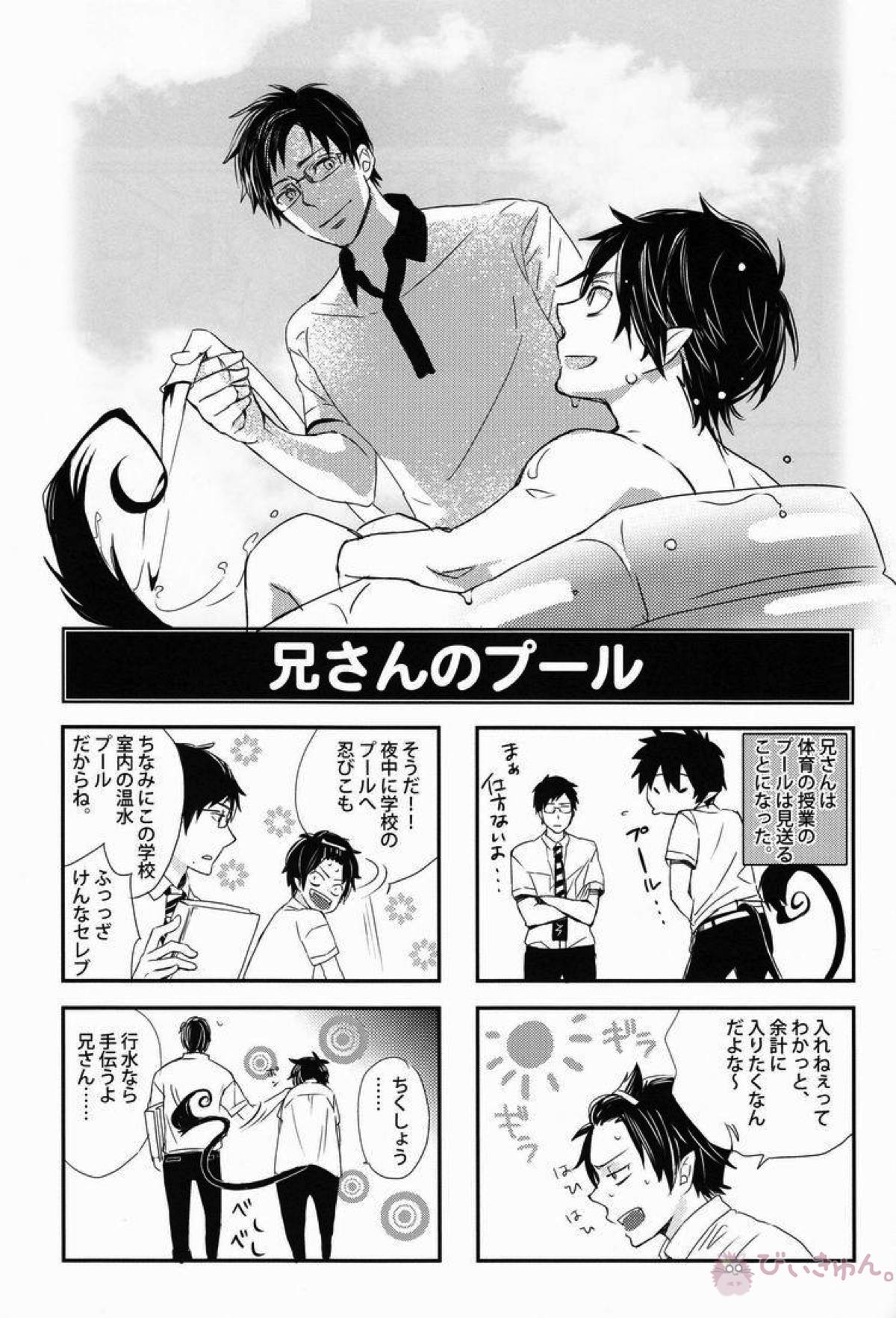 どうしたって弟は兄には敵わない【青の祓魔師/雪燐】 page 22