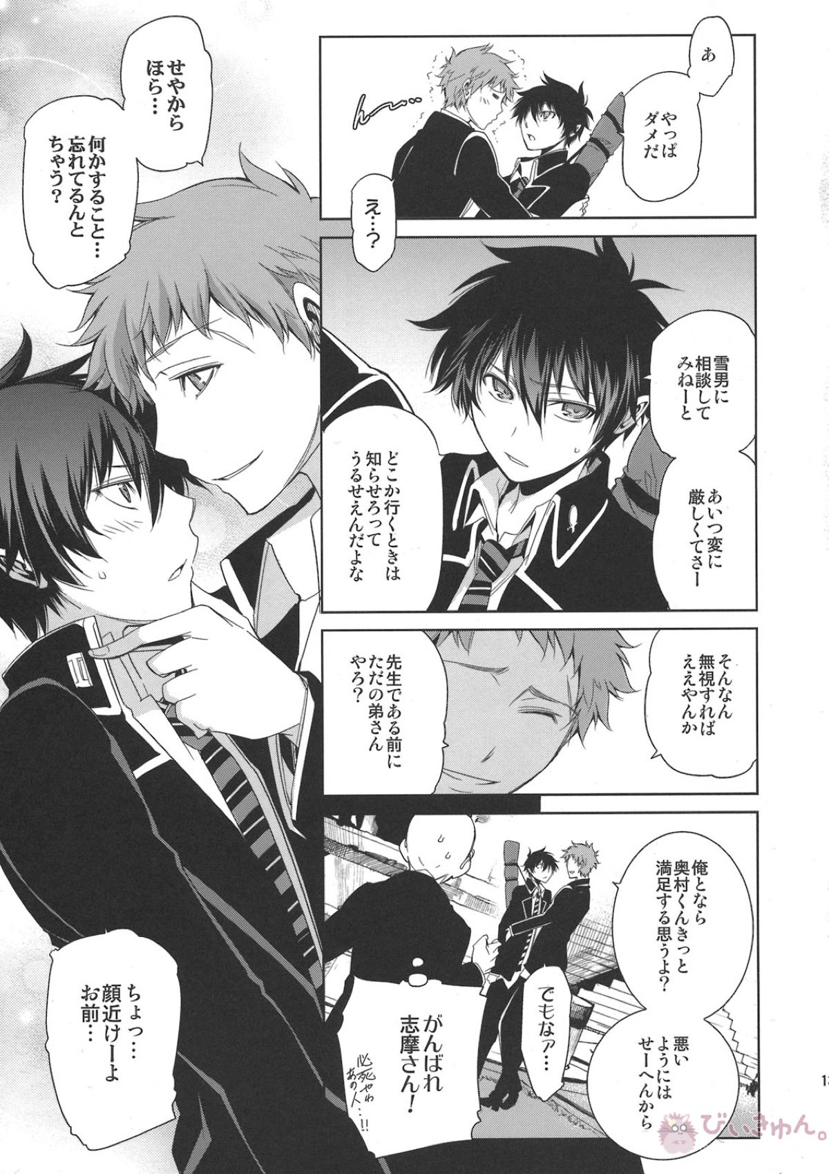 正十字學園奇譚【青の祓魔師/雪燐】 page 13