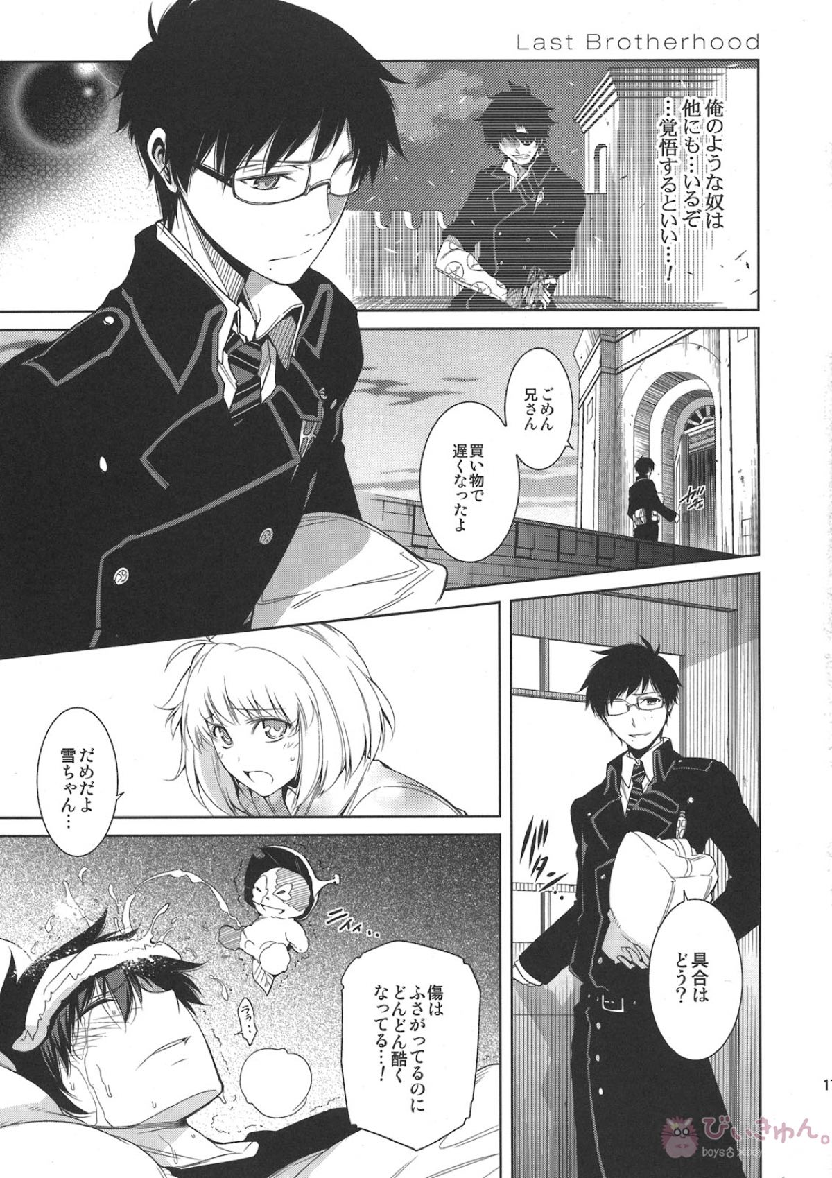正十字學園奇譚【青の祓魔師/雪燐】 page 17