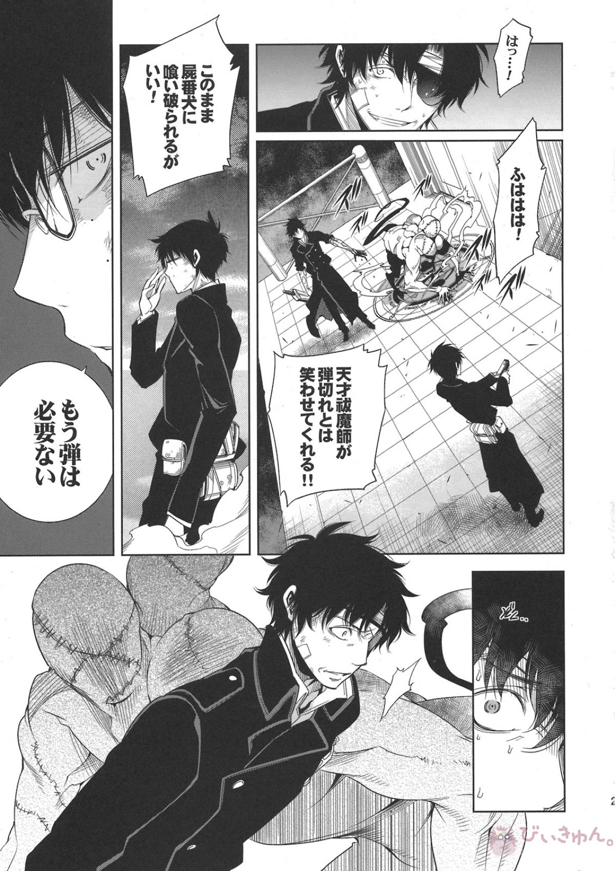 正十字學園奇譚【青の祓魔師/雪燐】 page 27