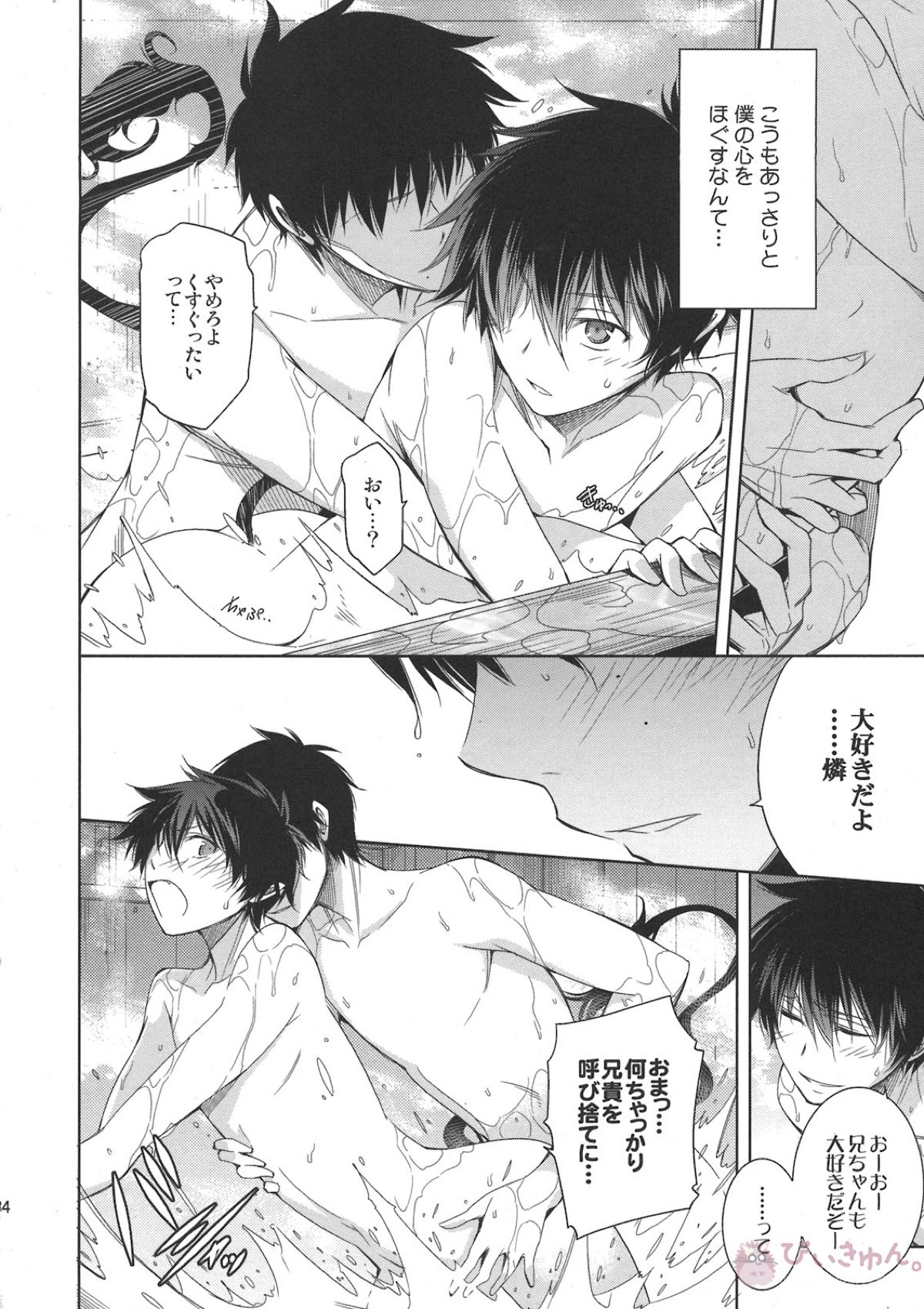 正十字學園奇譚【青の祓魔師/雪燐】 page 34