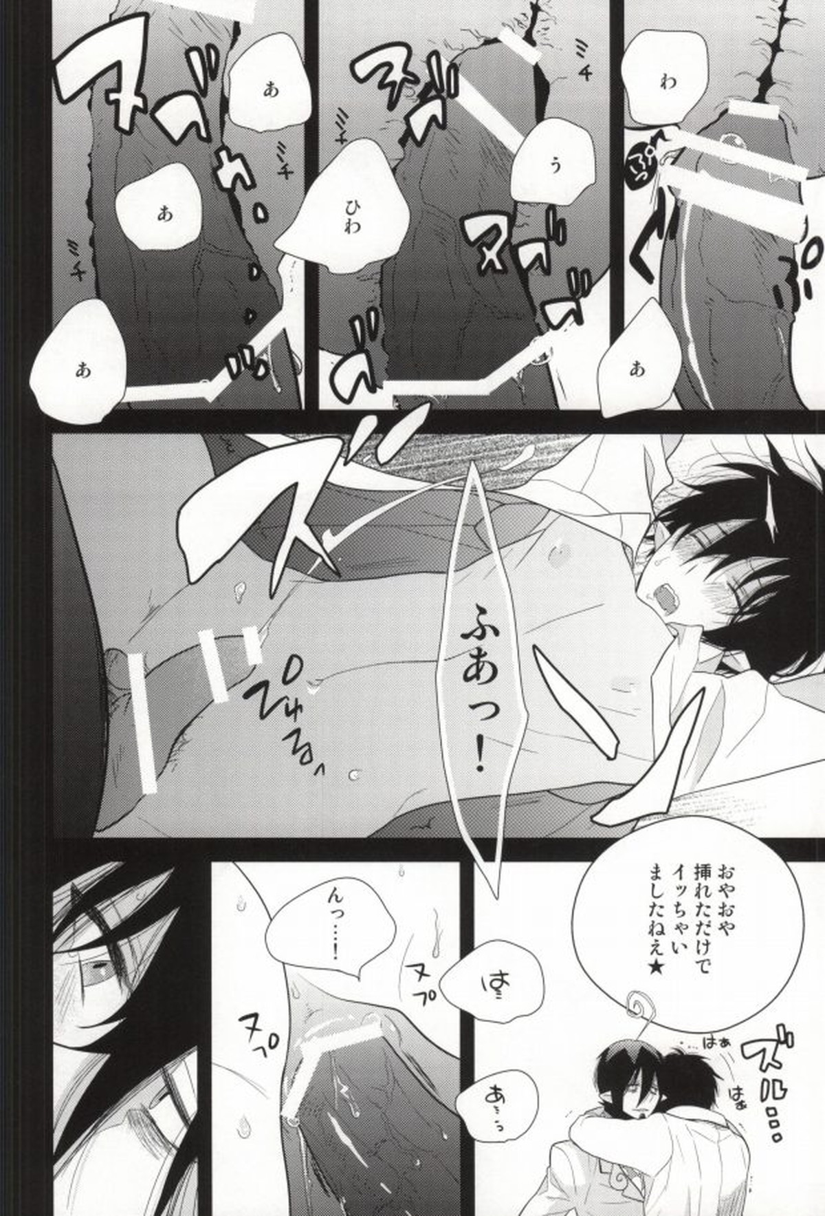 Die Person, die Licht liebt【青の祓魔師/メフィ燐】 page 24