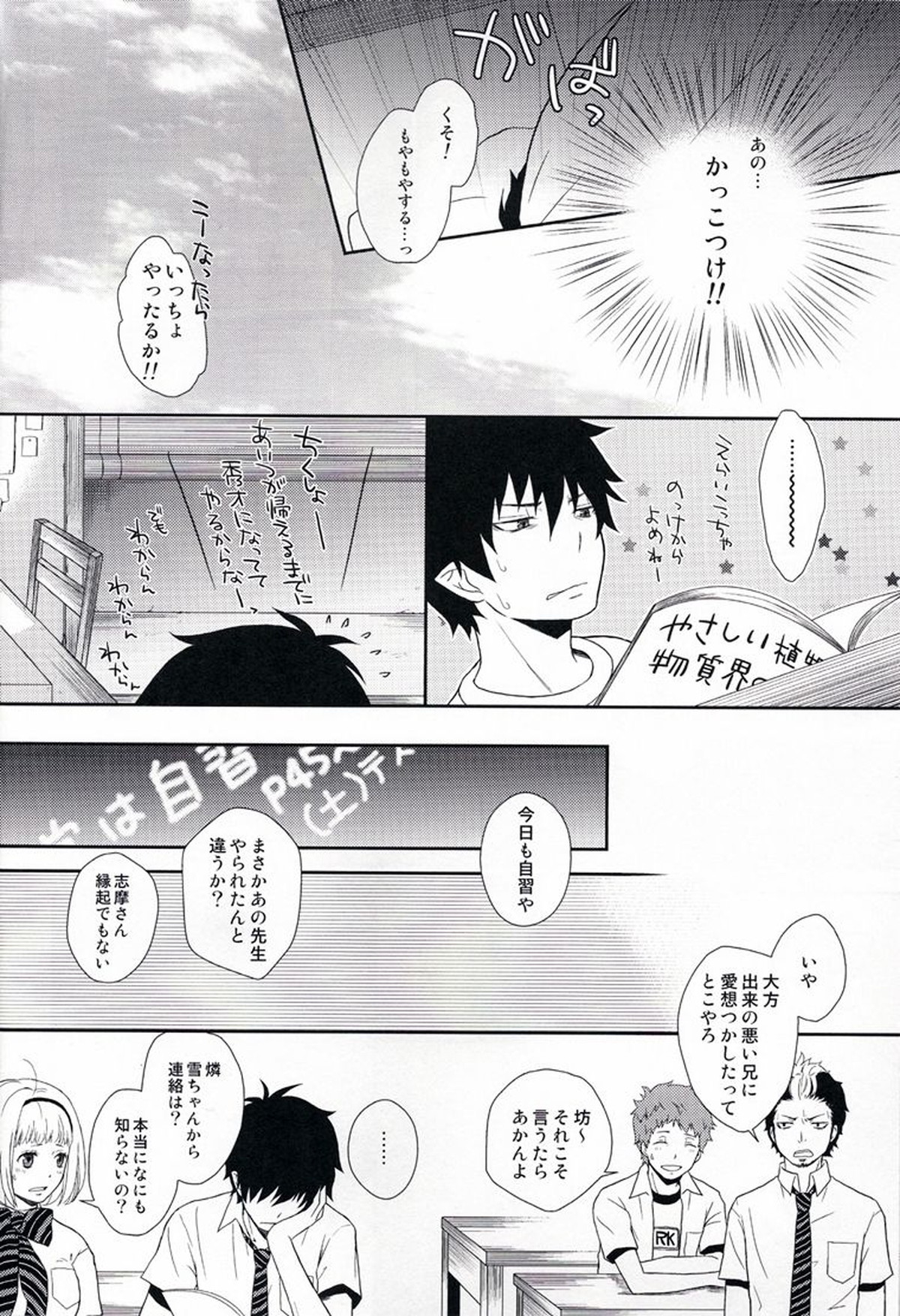 Lonely lonely Sweet home【青の祓魔師/雪燐】 page 12