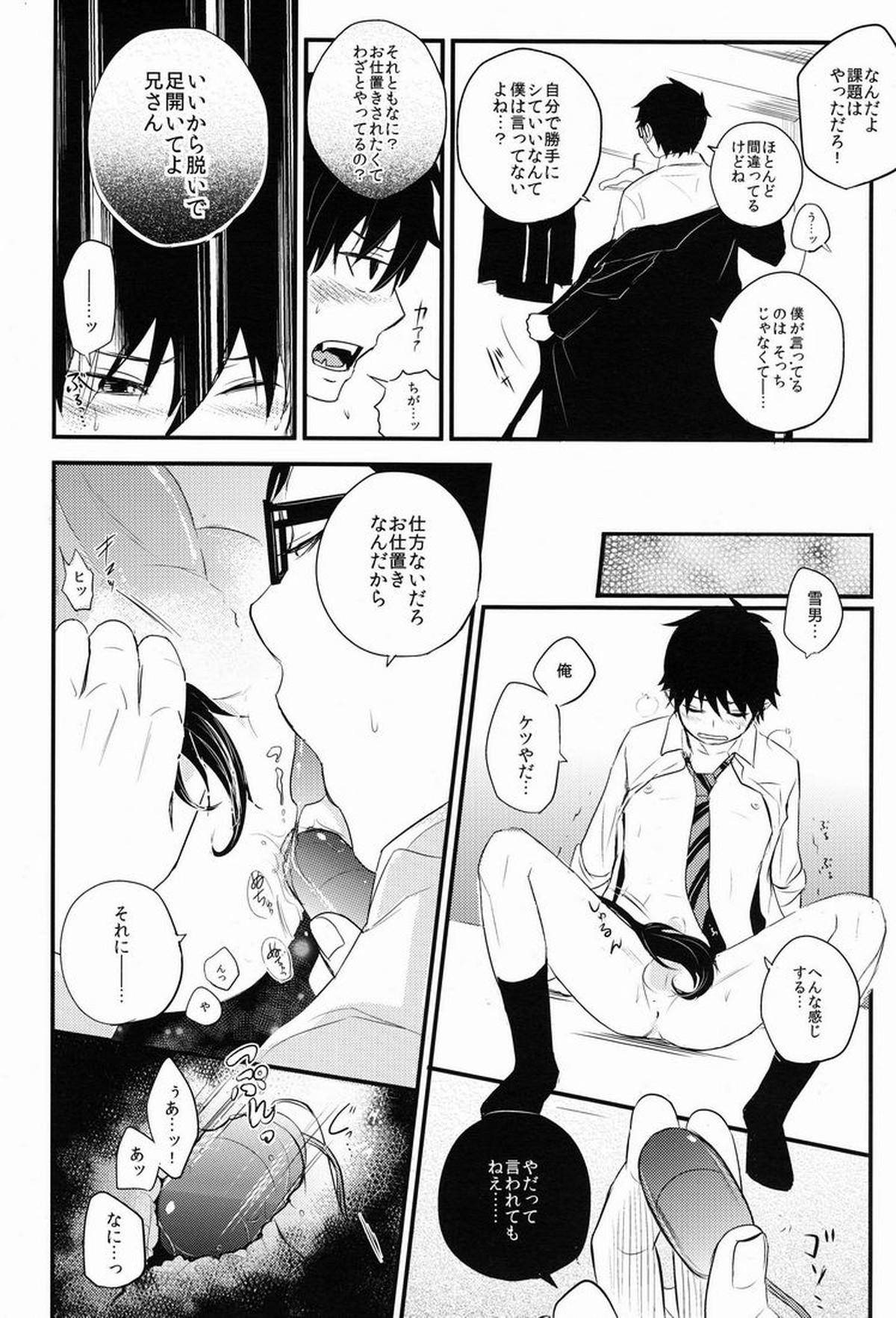 僕は兄さんの犬でいい【青の祓魔師/雪燐】 page 11