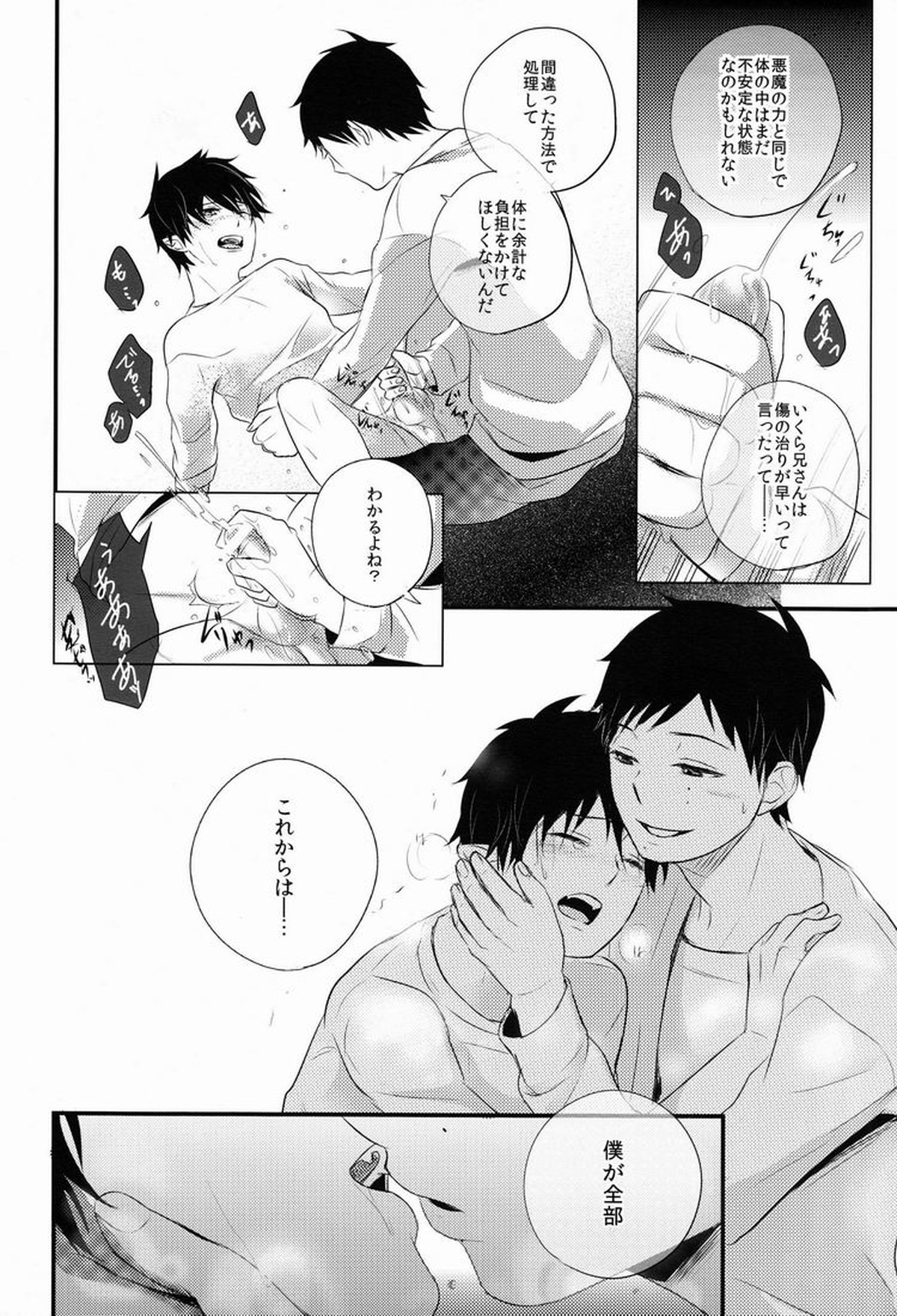 僕は兄さんの犬でいい【青の祓魔師/雪燐】 page 17