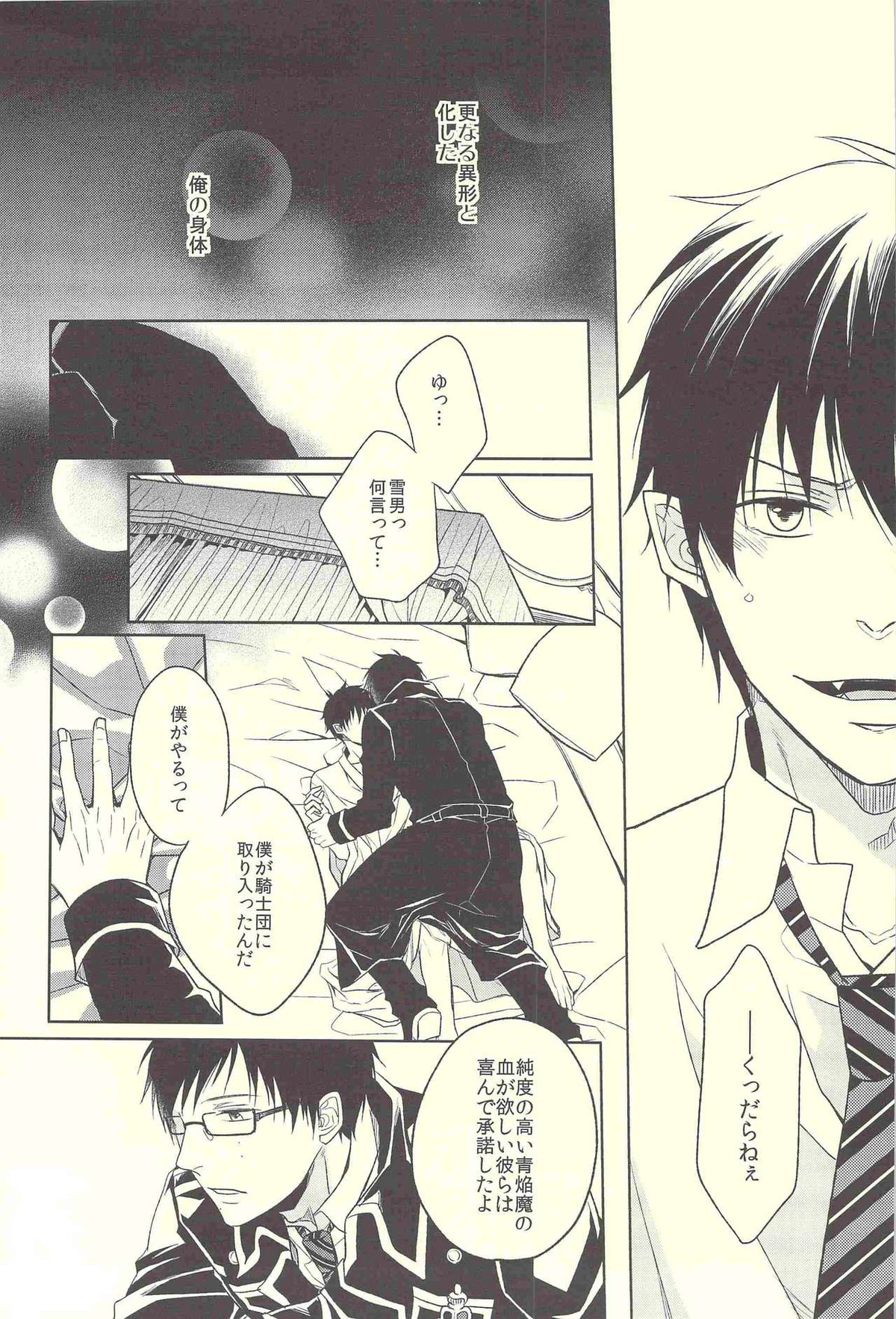 匣庭遊戯【青の祓魔師/雪燐】 page 12