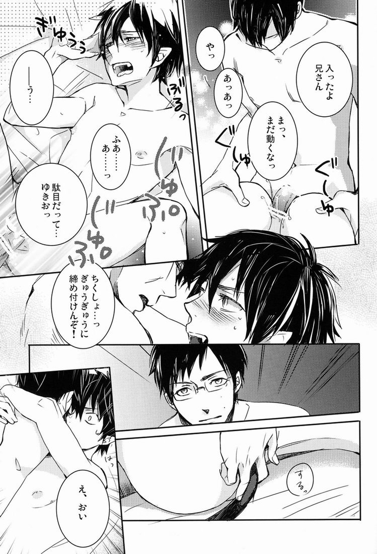 どうしたって弟は兄には敵わない【青の祓魔師/雪燐】 page 14