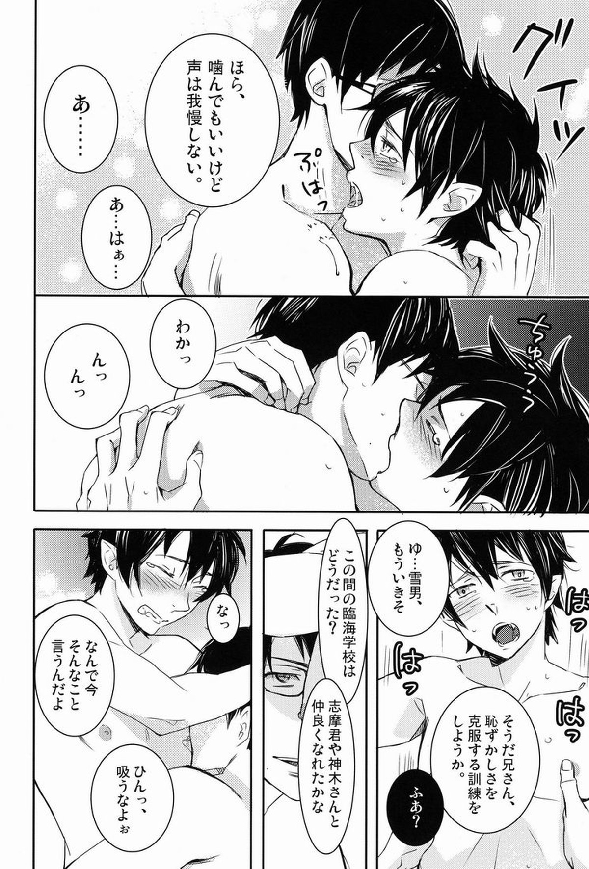 どうしたって弟は兄には敵わない【青の祓魔師/雪燐】 page 17