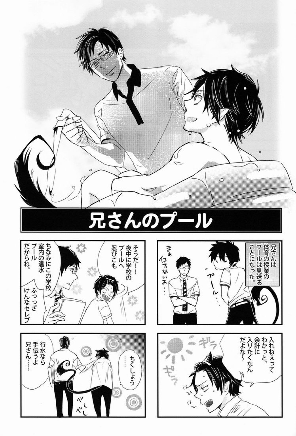 どうしたって弟は兄には敵わない【青の祓魔師/雪燐】 page 22