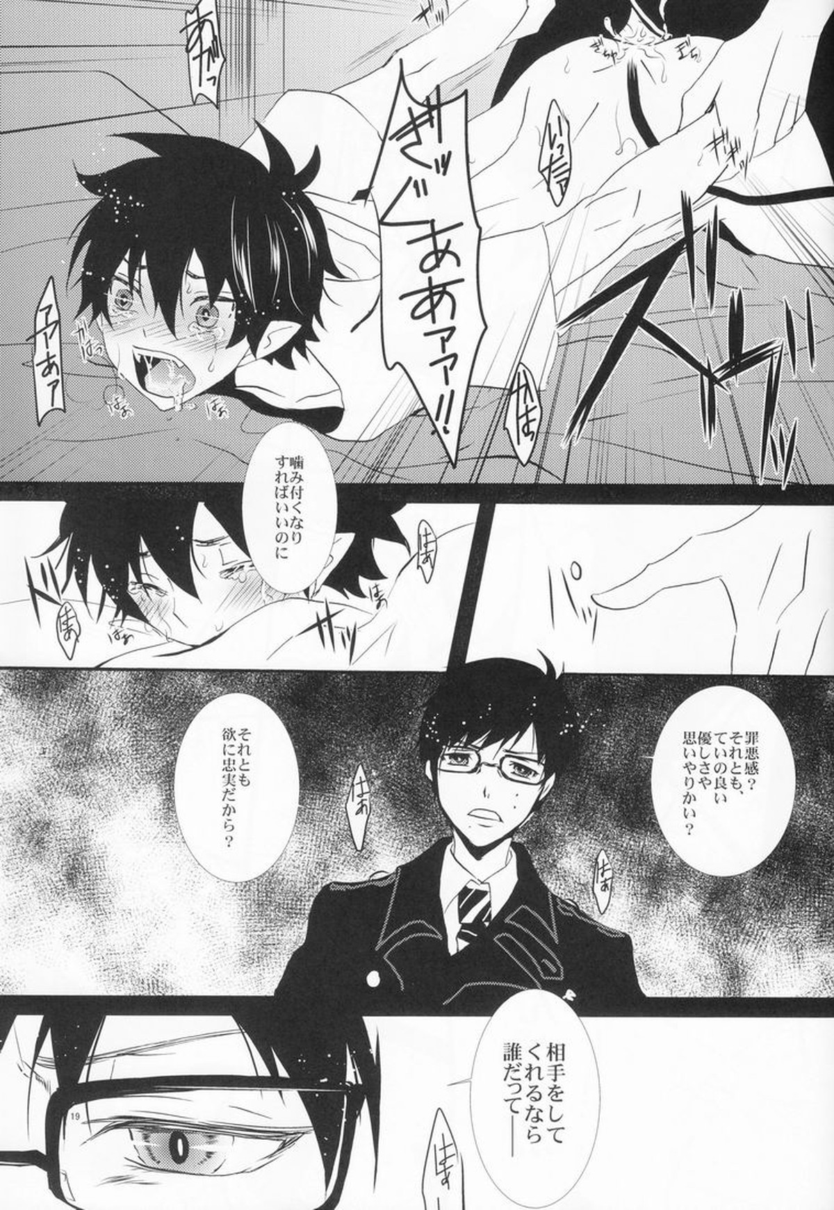 双やひと夜【青の祓魔師/雪燐】 page 18