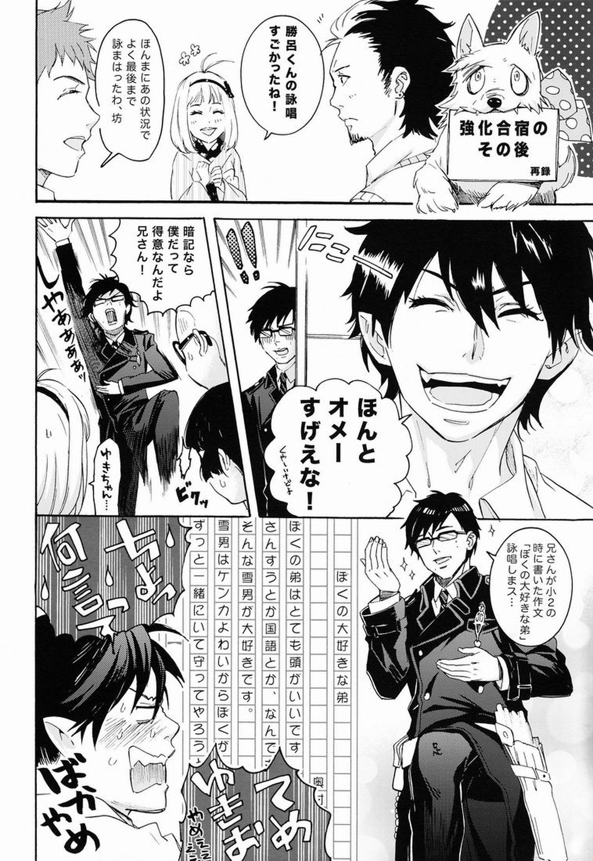 兄上に申し上げ候【青の祓魔師/雪燐】 page 18