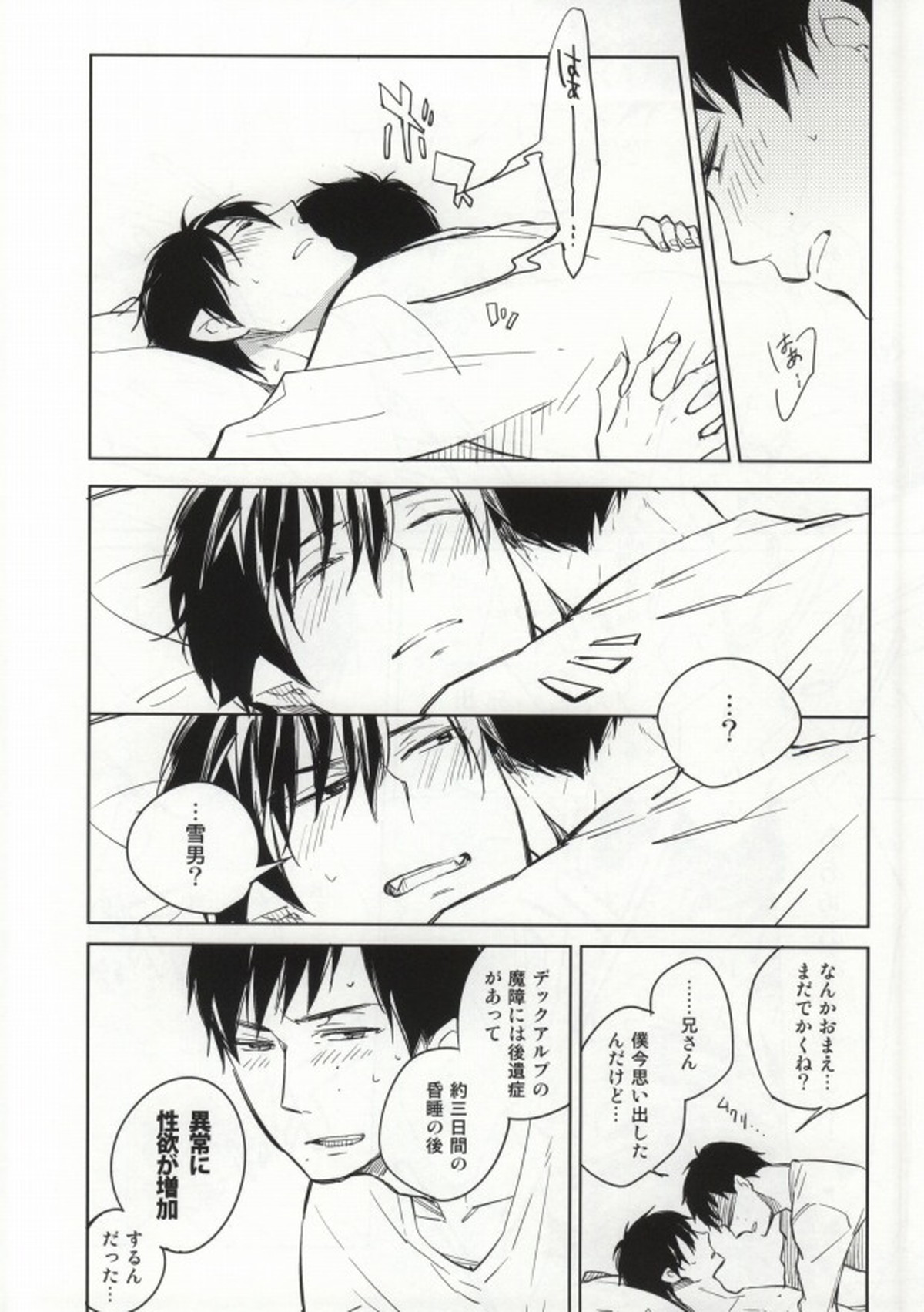 Sからはじまるあの話【青の祓魔師/雪燐】 page 29
