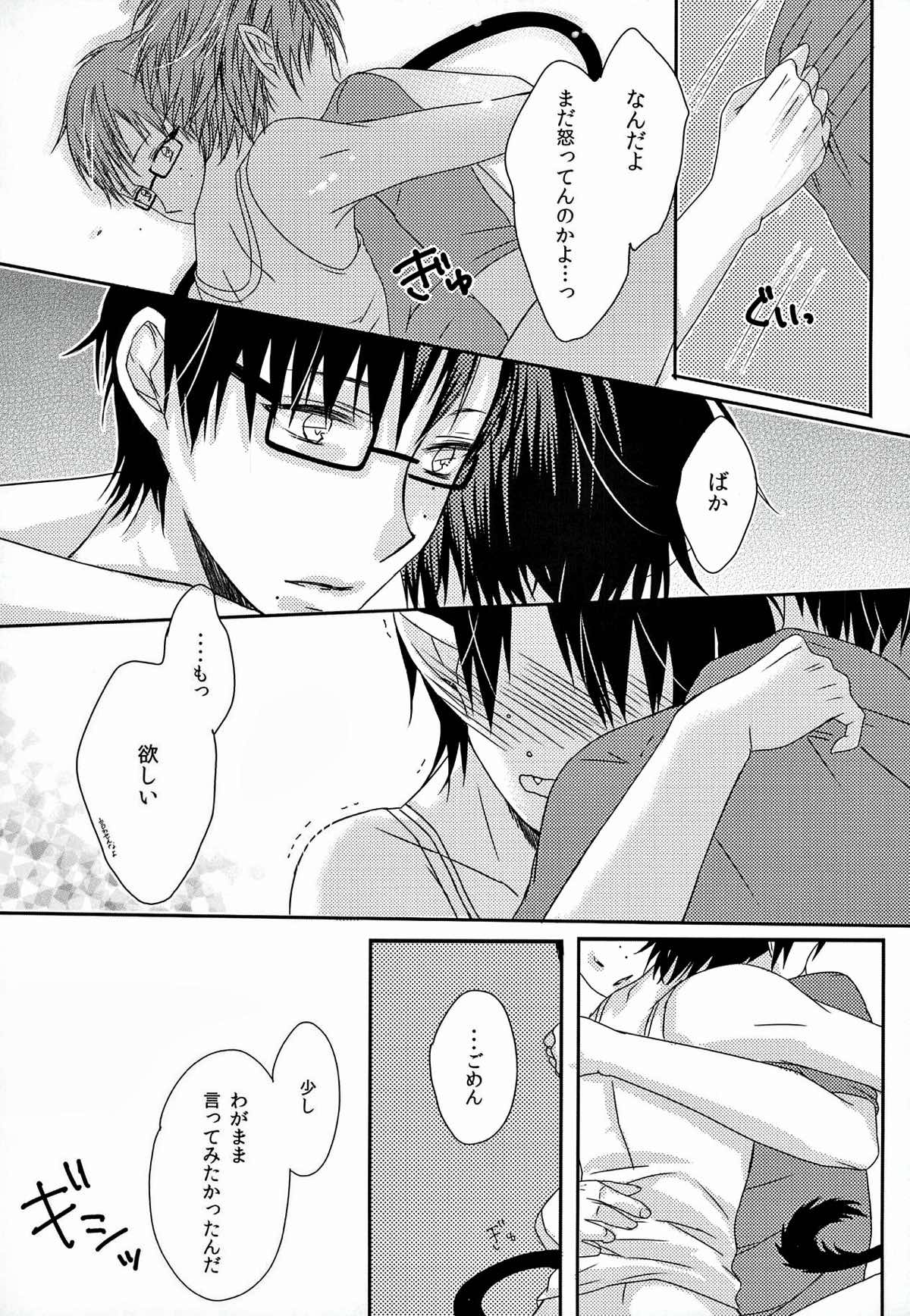 僕の奥さんは、悪魔で高校生。【青の祓魔師/雪燐】 page 15