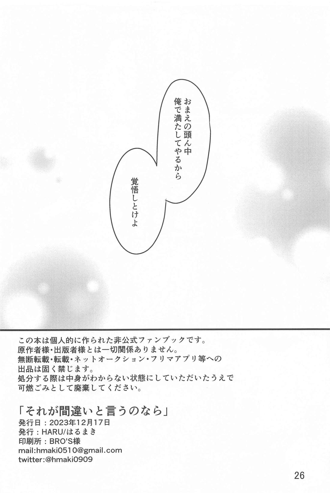 それが間違いと言うのなら【ブルーロック/凪潔】 page 25