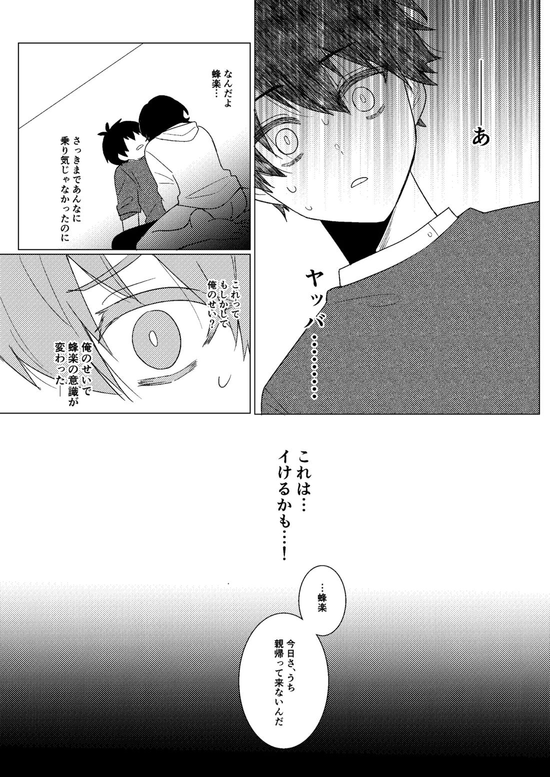 全力思春期!!【ブルーロック/潔蜂】 page 19