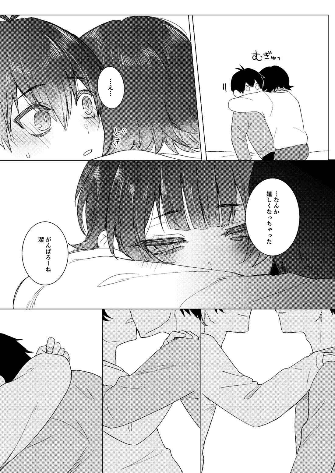 全力思春期!!【ブルーロック/潔蜂】 page 25