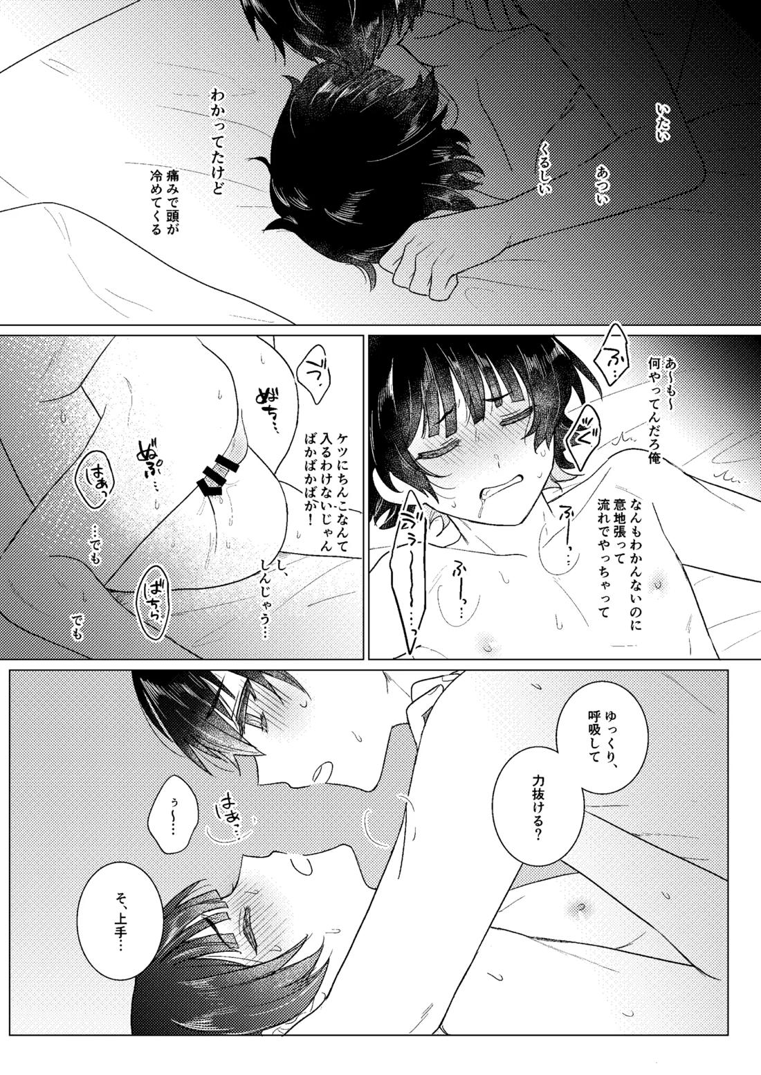全力思春期!!【ブルーロック/潔蜂】 page 36