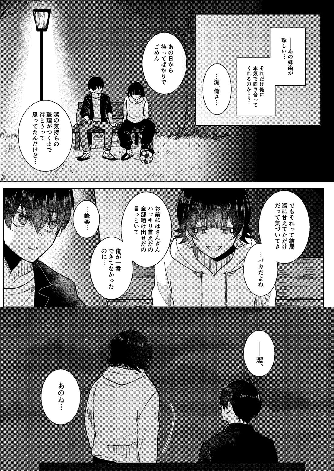 Dear My Juggernaut【ブルーロック/潔蜂】 page 16