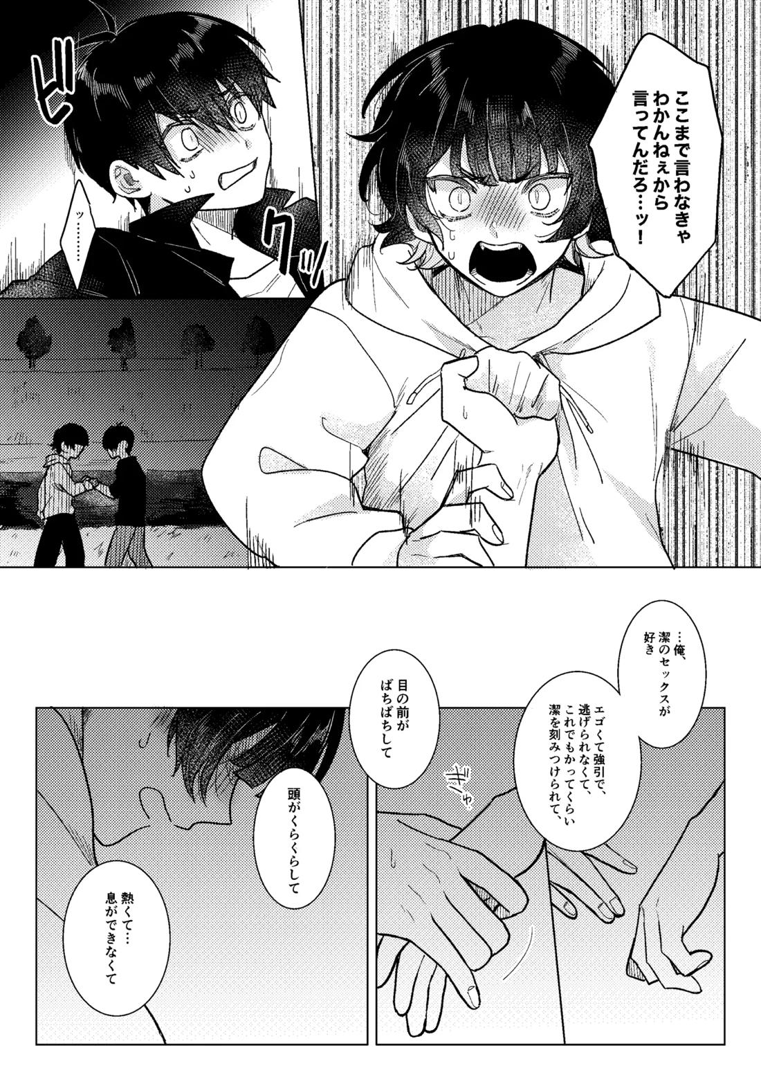 Dear My Juggernaut【ブルーロック/潔蜂】 page 19