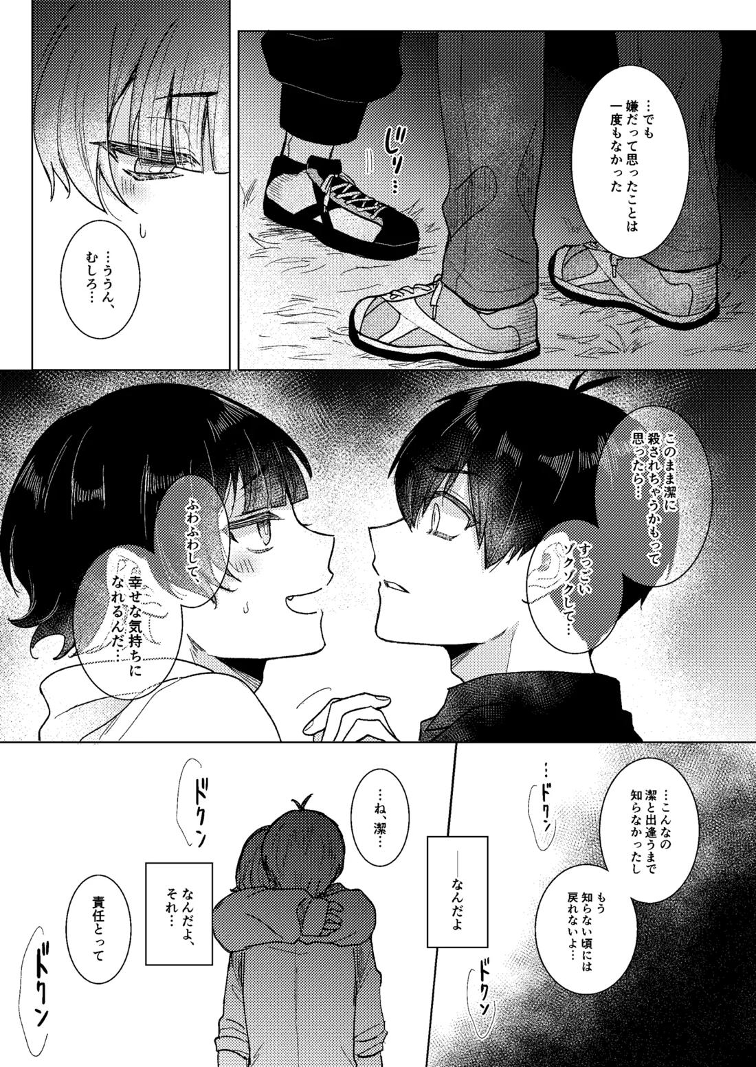 Dear My Juggernaut【ブルーロック/潔蜂】 page 20