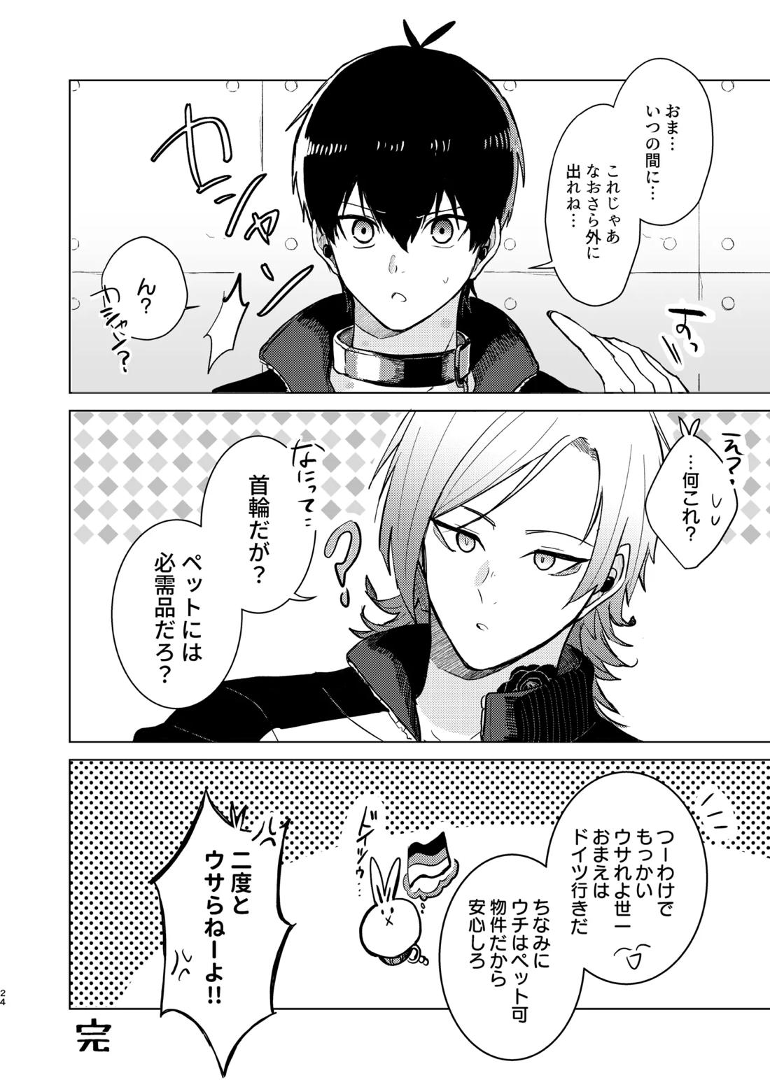 オレの世一がこんなにウサギなわけがない!【ブルーロック/カイ潔】 page 22