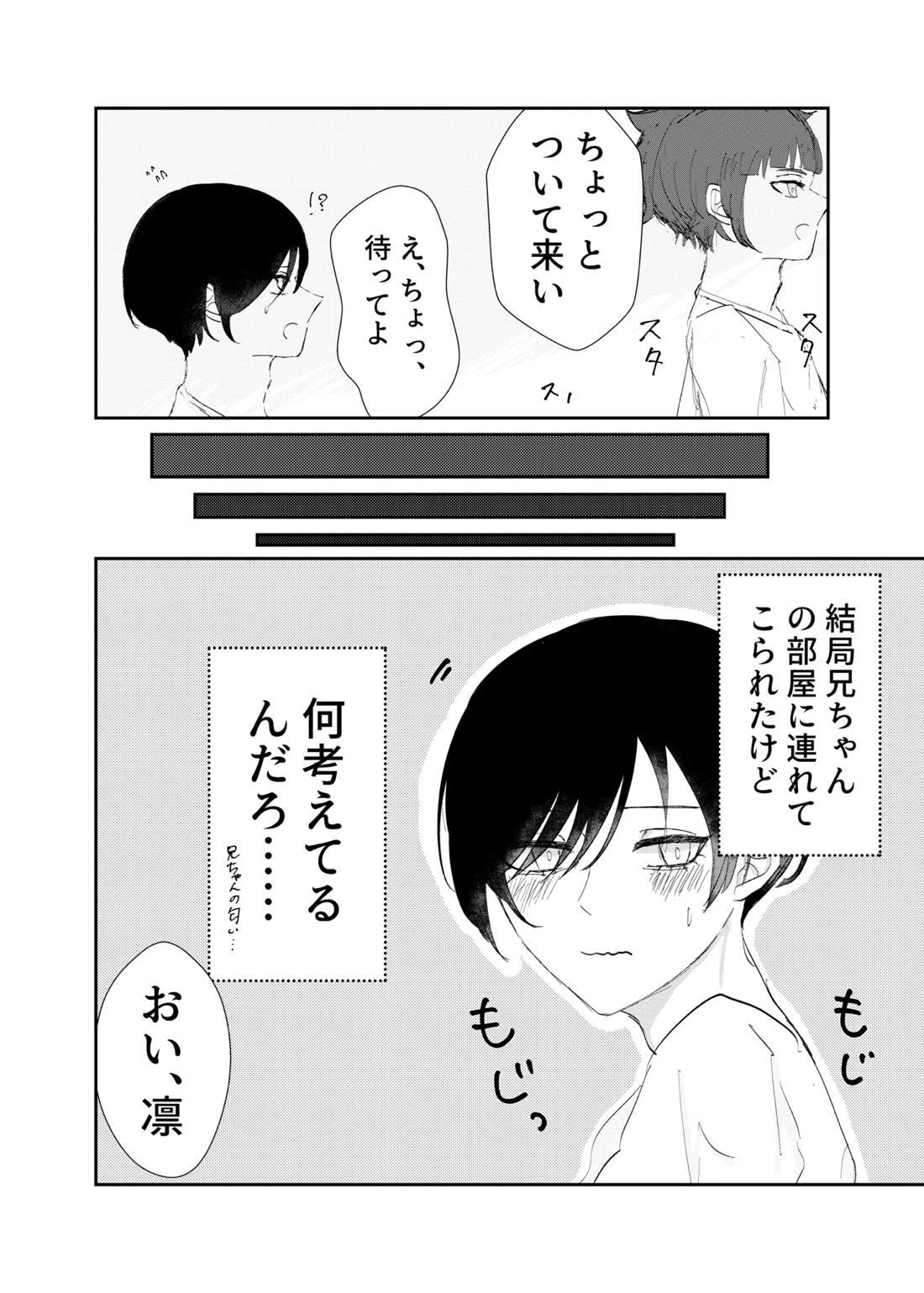 欲の熊鷹股裂ける【ブルーロック/凛冴】 page 11