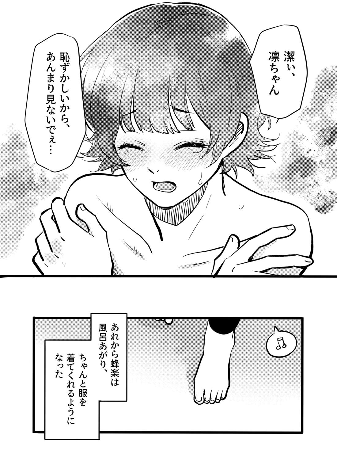 裸族を矯正する本【ブルーロック/潔蜂】 page 14