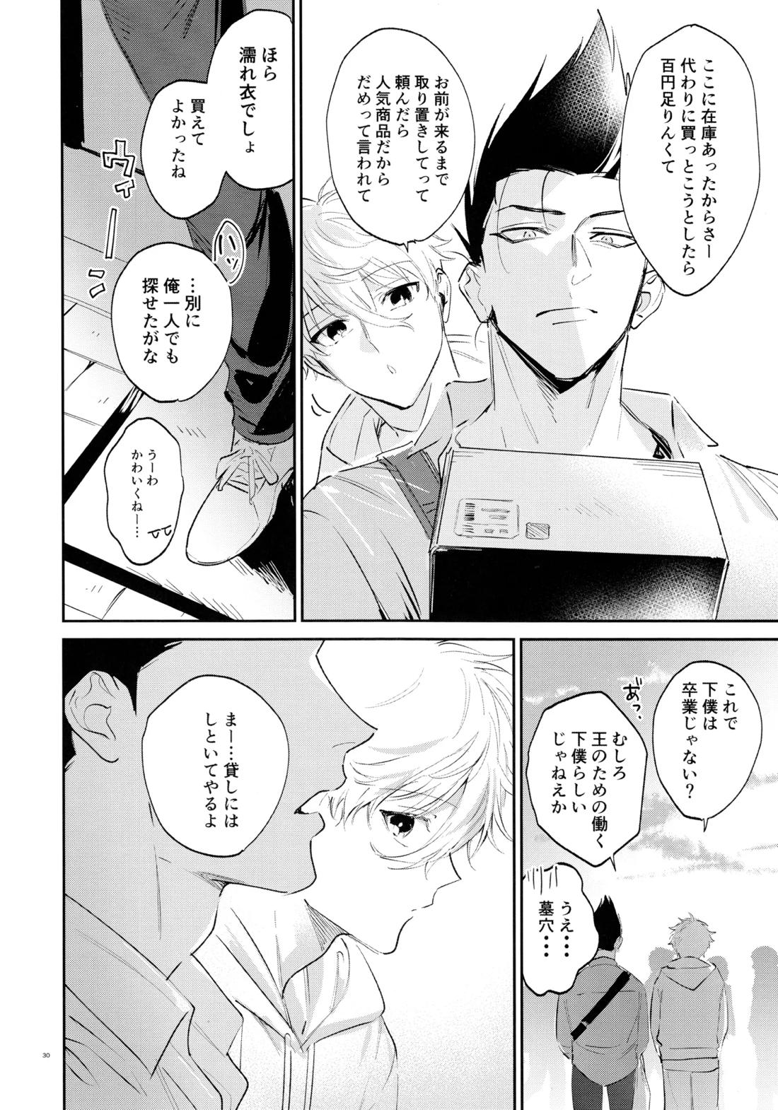 恋人以上？下僕未満【ブルーロック/凪×馬狼】 page 28