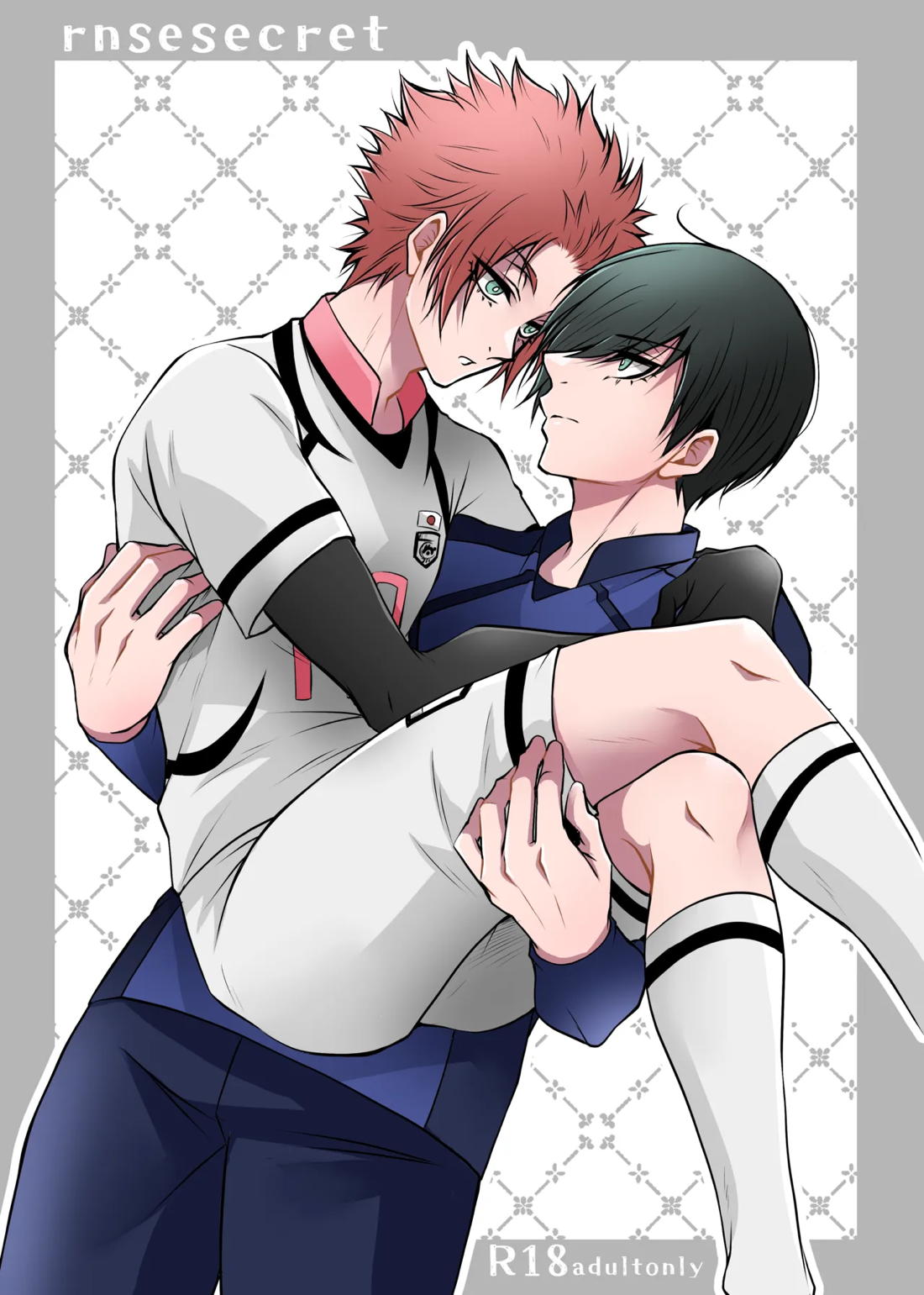BL manga "rnsesecret【ブルーロック/凛冴】" cover image