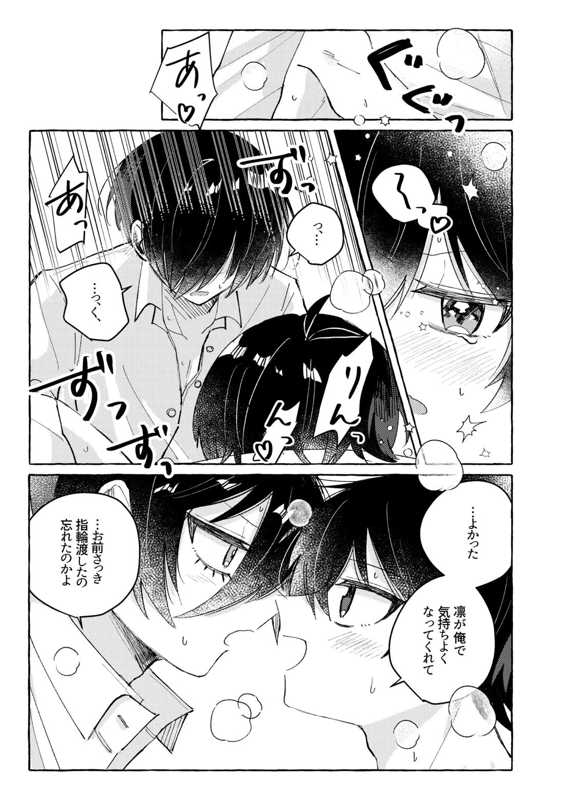 すきだよ【ブルーロック/凛潔】 page 33