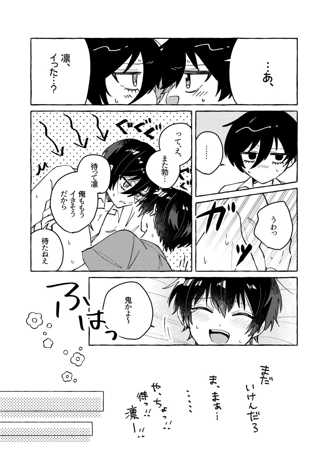 すきだよ【ブルーロック/凛潔】 page 36