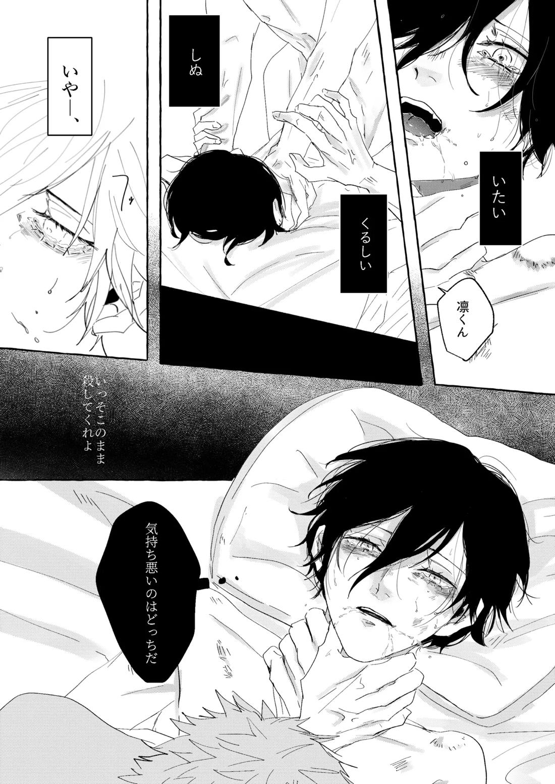 骨の髄まで愛せよ【ブルーロック/モブ×凛】 page 17