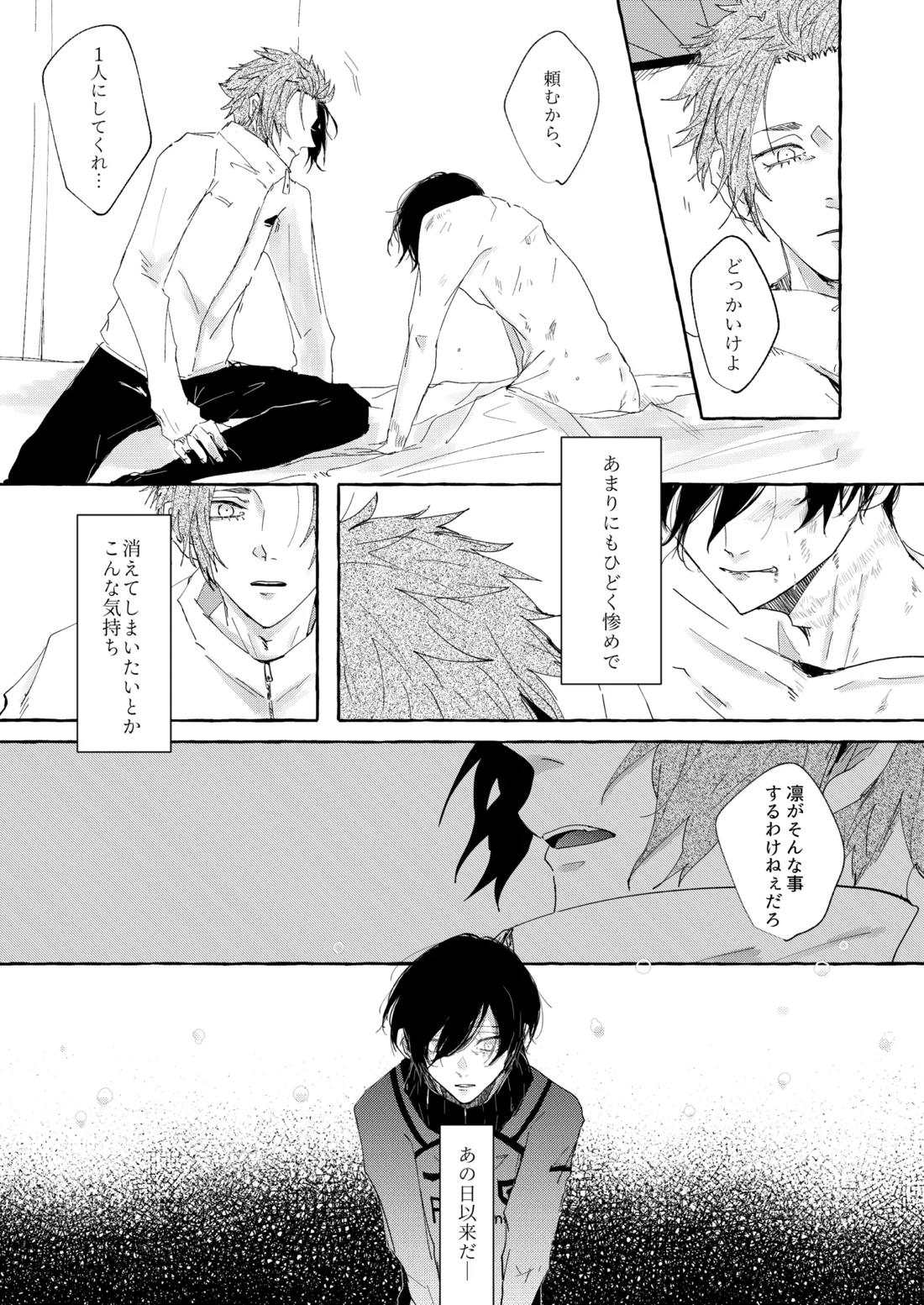 骨の髄まで愛せよ【ブルーロック/モブ×凛】 page 25