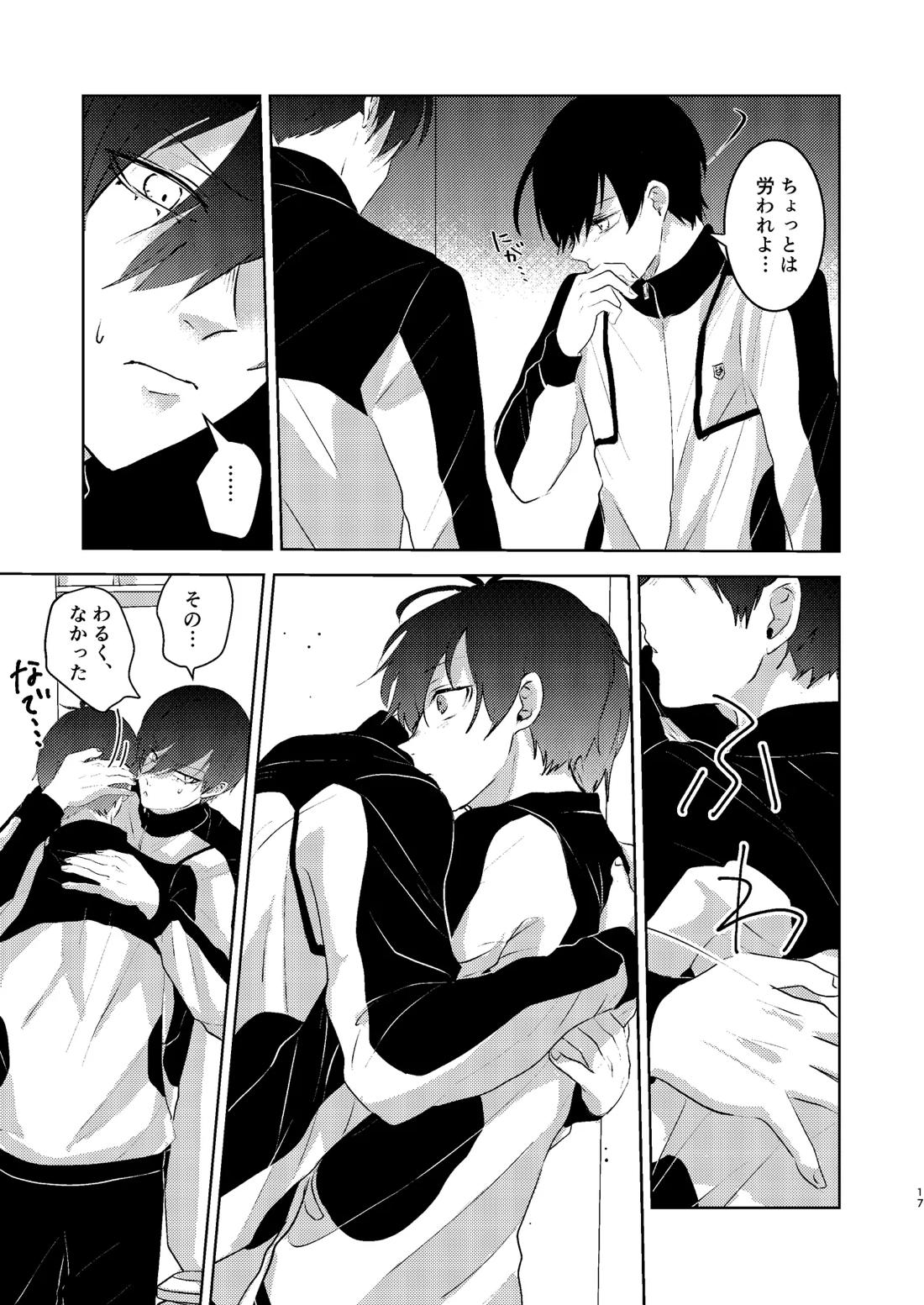 性教育のなってないお前に教える10のコト【ブルーロック/凛潔】 page 16
