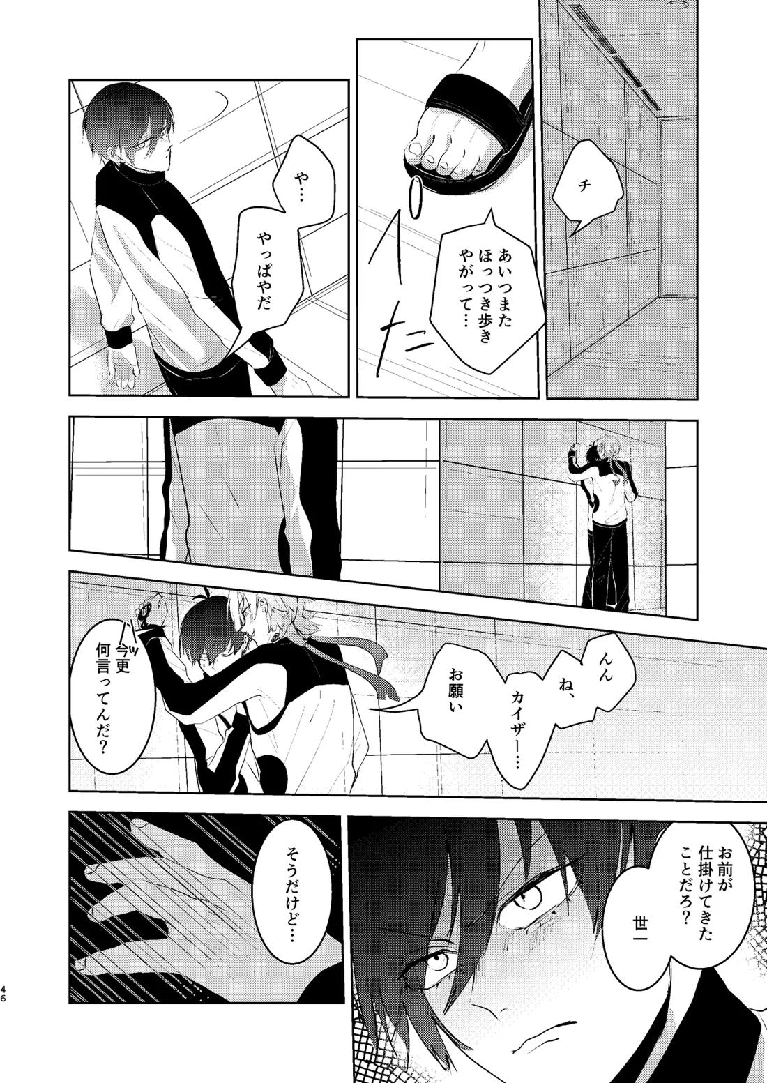 性教育のなってないお前に教える10のコト【ブルーロック/凛潔】 page 45