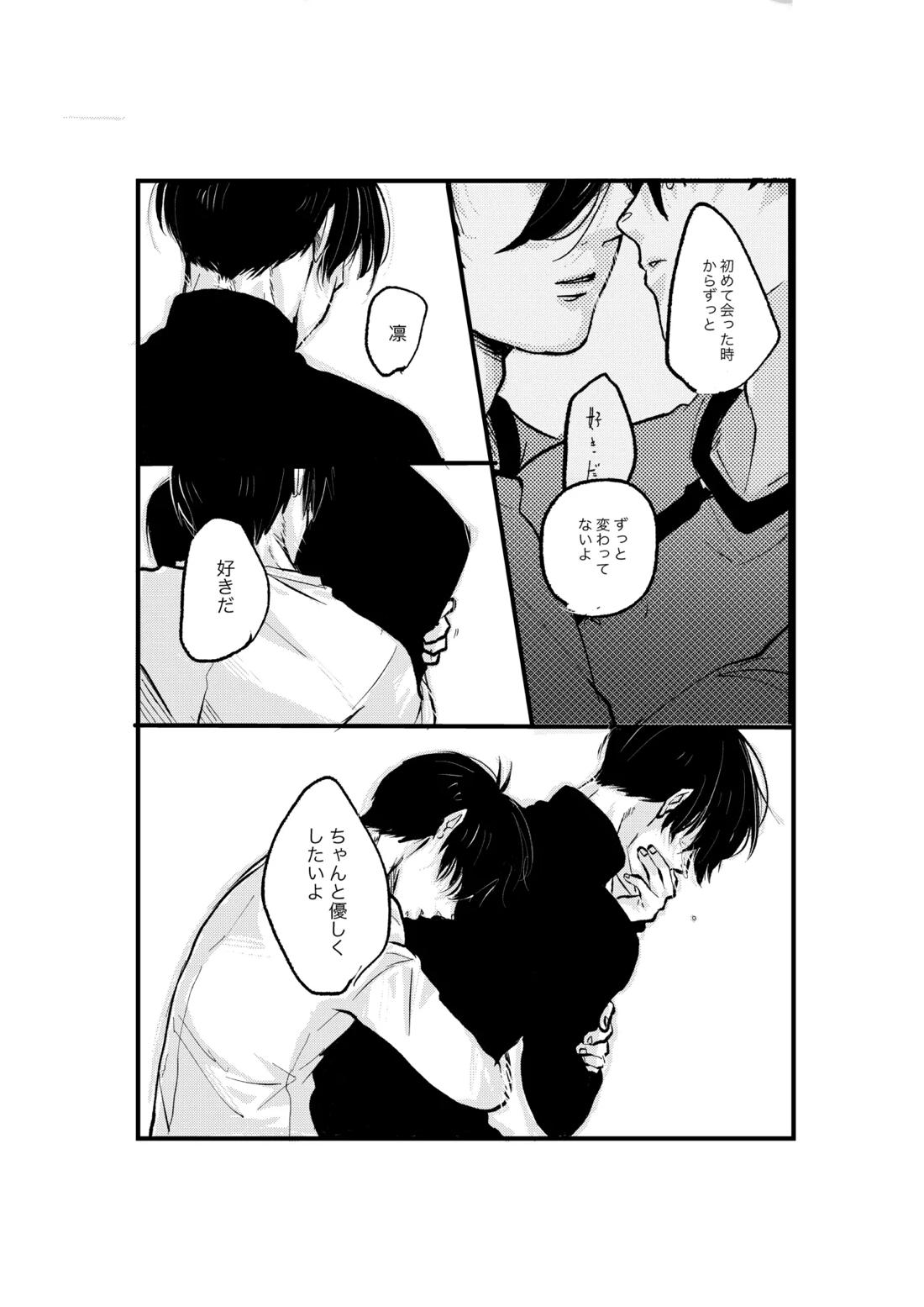 揺籃【ブルーロック/凛潔】 page 38