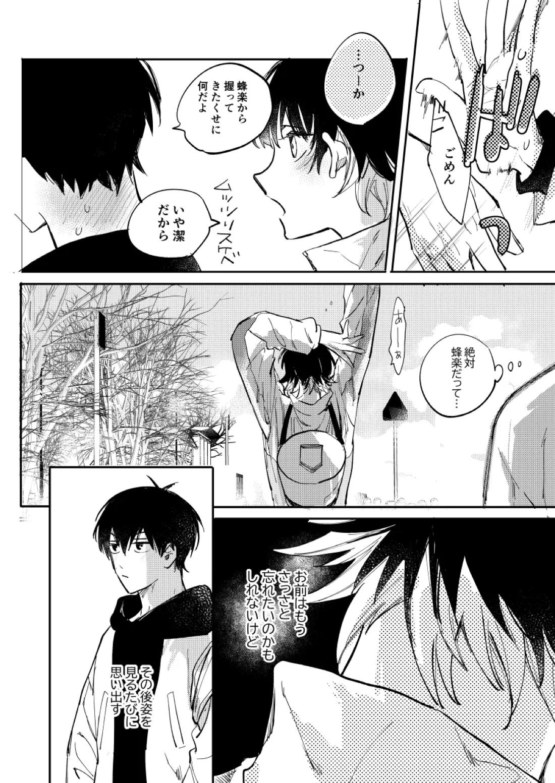 大人になるまで待って【ブルーロック/潔蜂】 page 17