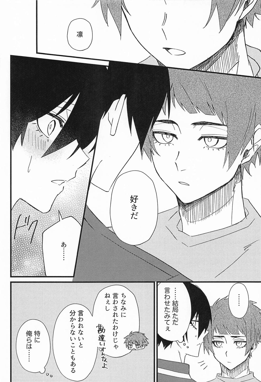 好きって言えよクソ兄貴！【ブルーロック/冴凛】 page 27