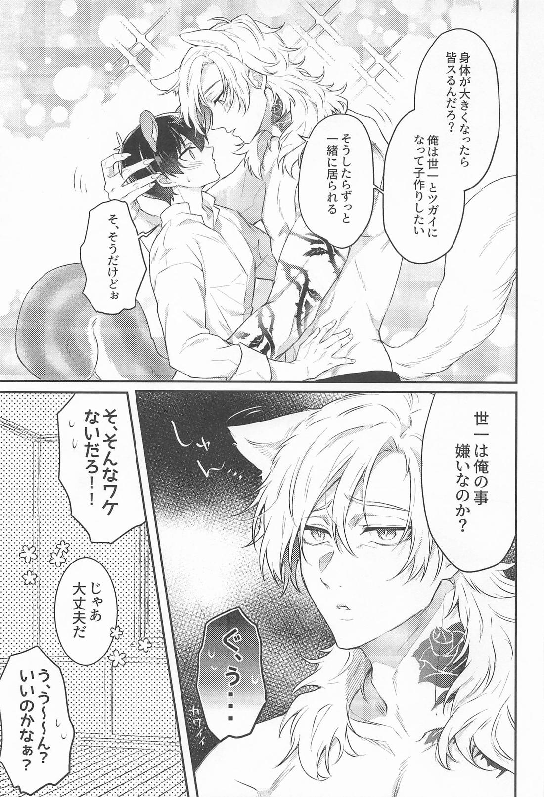 愛情こめて育てたオオカミに求愛されています！【ブルーロック/カイ潔】 page 20