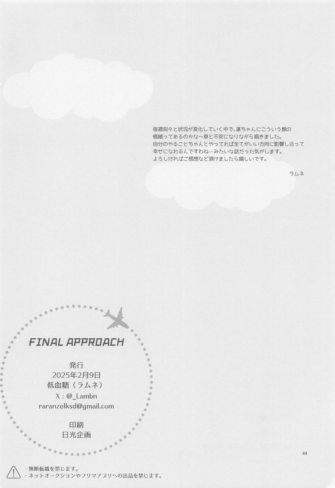ファイナルアプローチ【ブルーロック/凛潔】 page 45