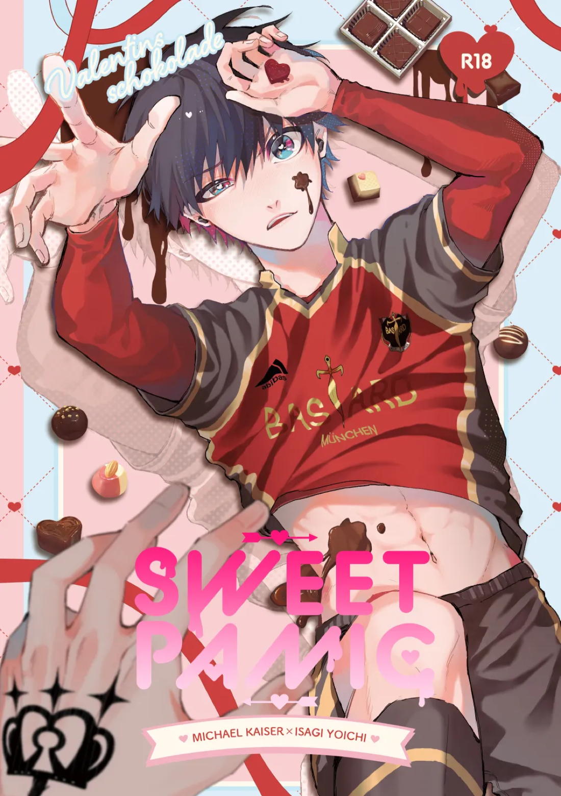 BL manga "SWEET PANIC【ブルーロック/カイ潔】" cover image