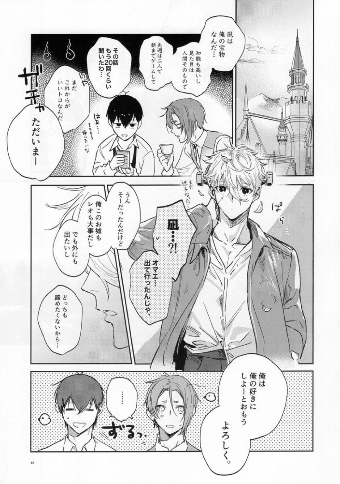 lazy Monster and lone Wolf【ブルーロック/凪×馬狼】 page 53