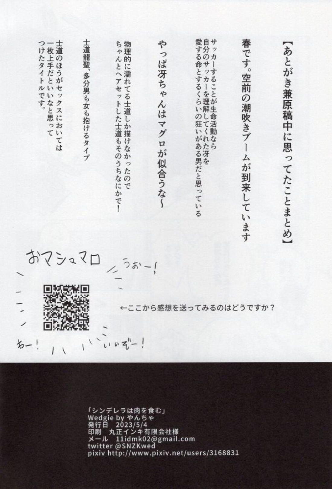 シンデレラは肉を食む【ブルーロック/士冴】 page 41