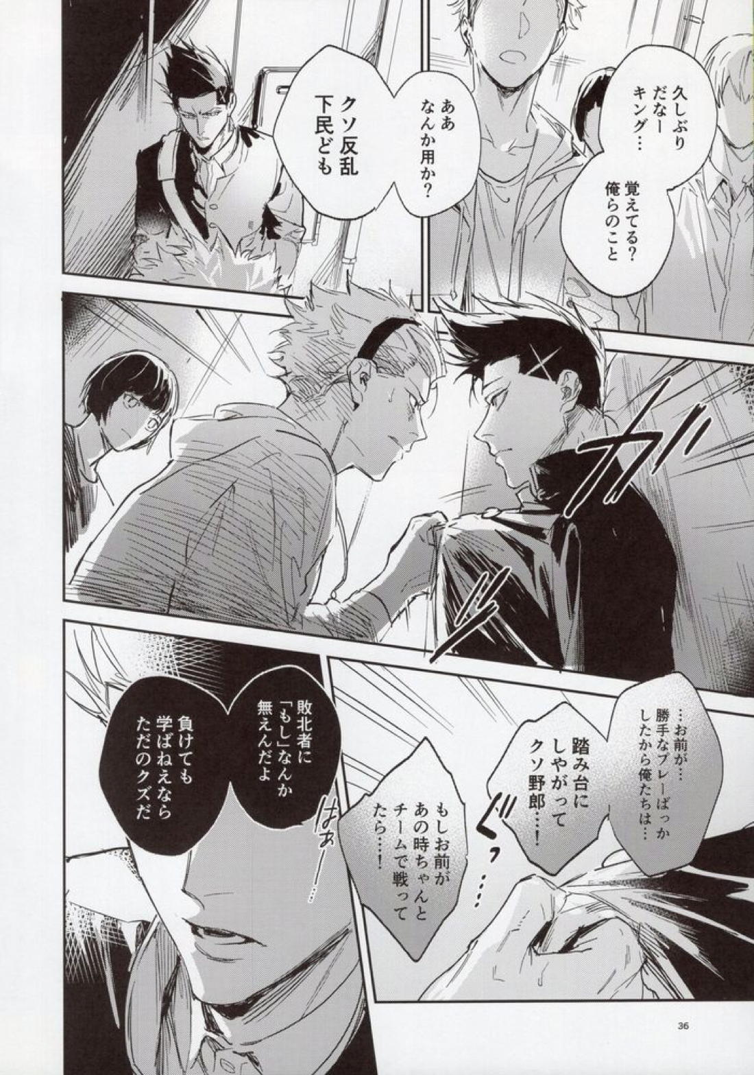 VIVID ADDITIVE MIXTURE【ブルーロック/凪×馬狼】 page 35