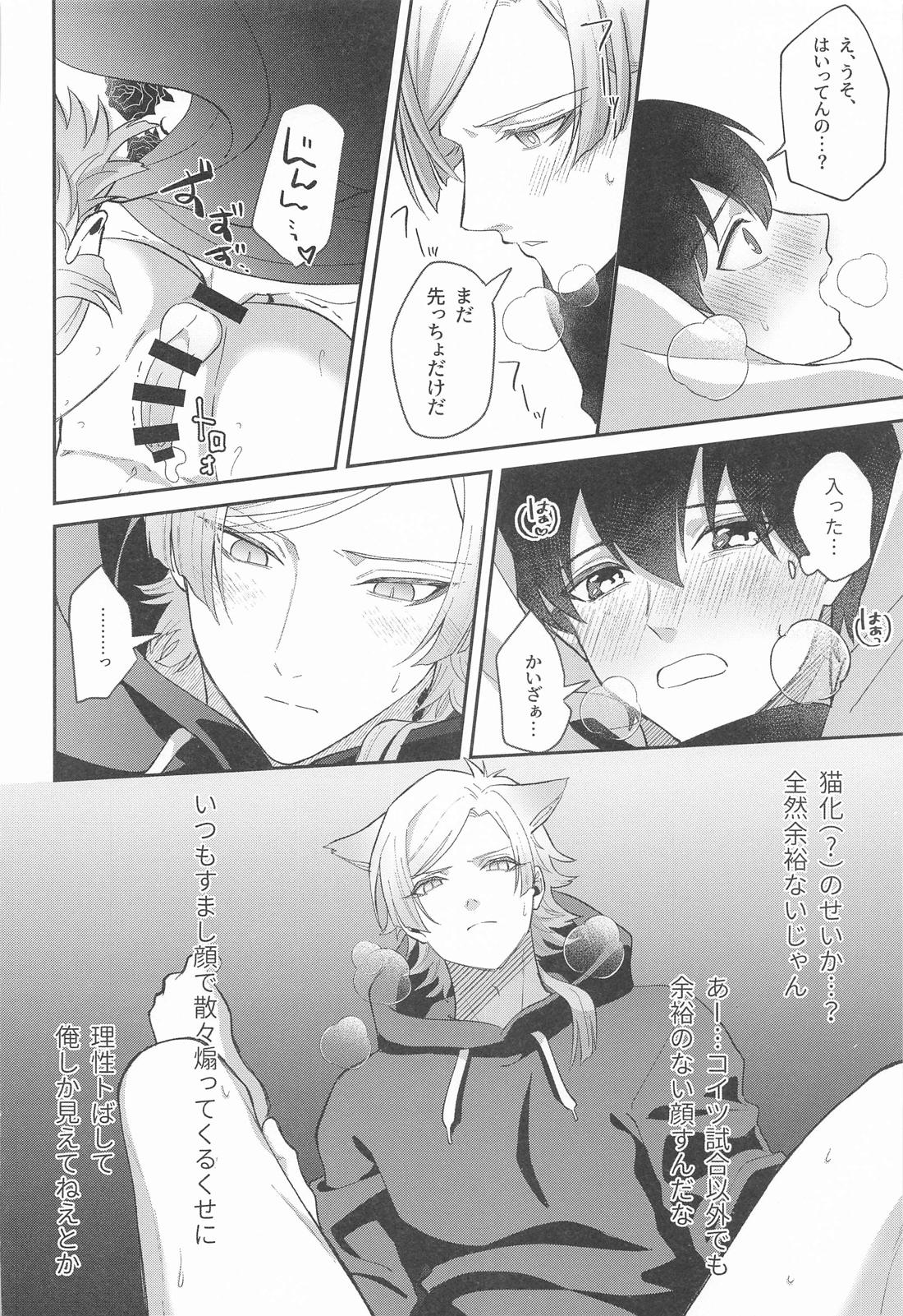 猫もけだものなので【ブルーロック/カイ潔】 page 20